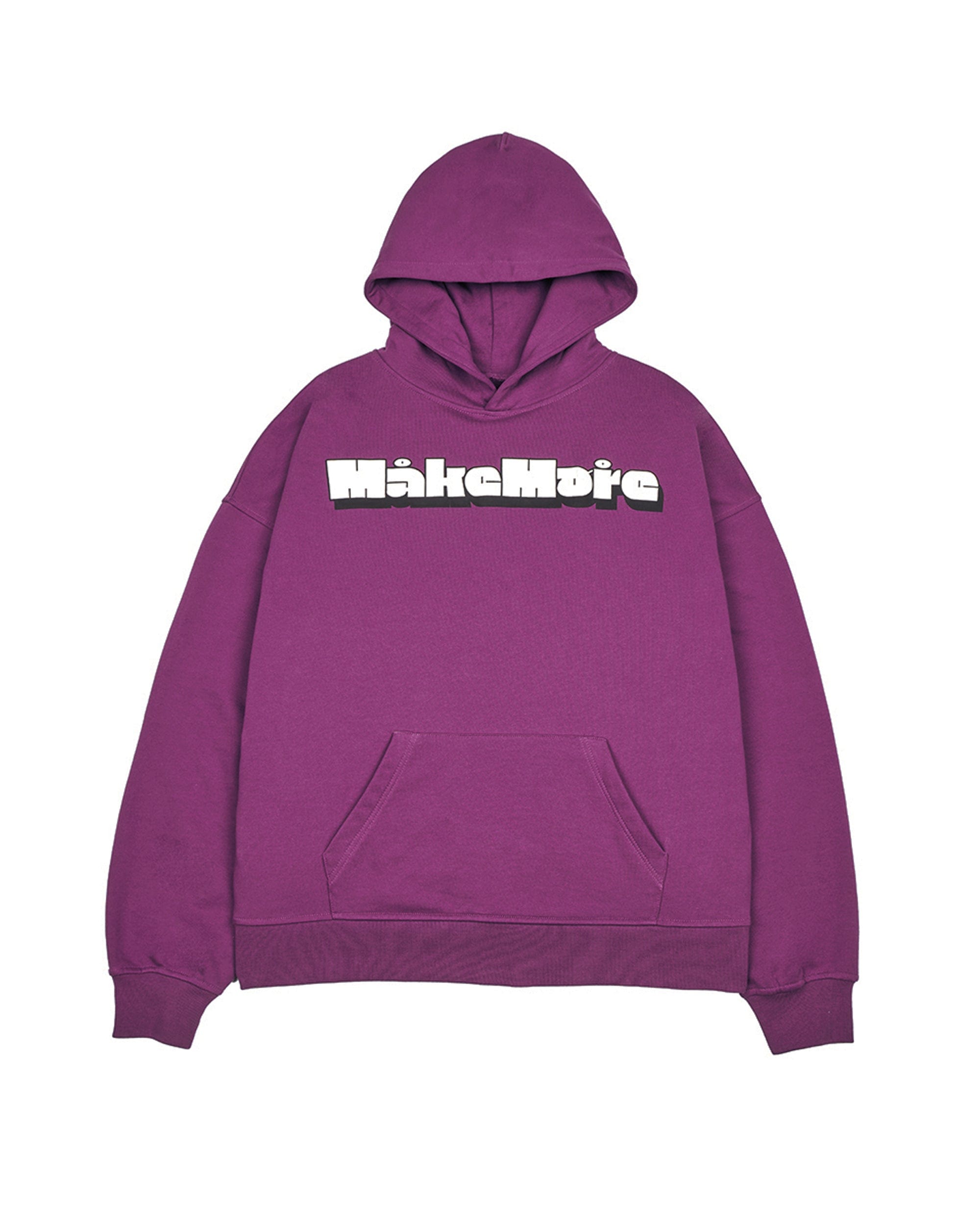 MAKEMORE Comic LOGO Hoodie, premium urban and streetwear designers apparel on PROJECTISR.com, MAKEMORE