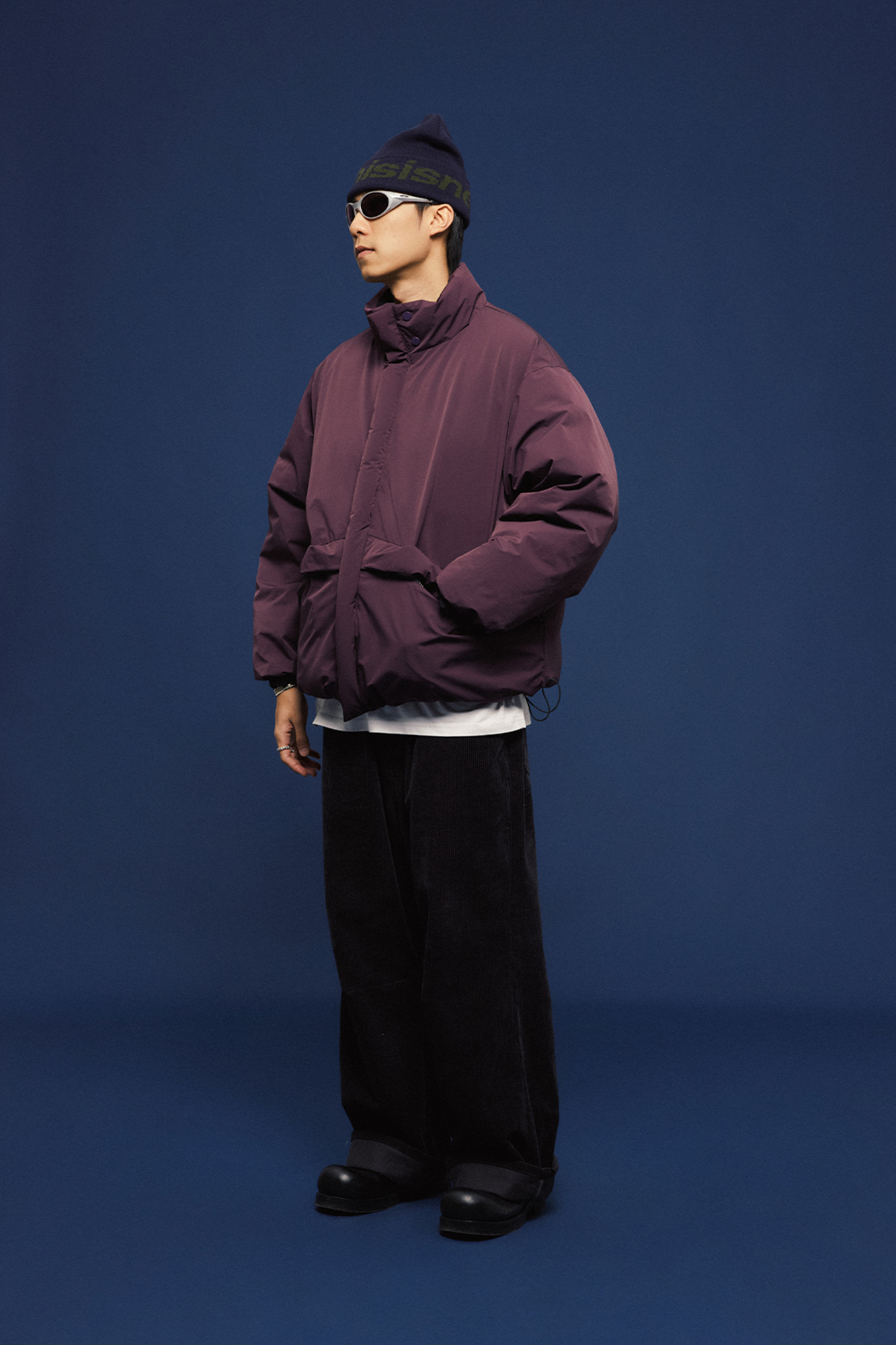 BANANA CLUB Reversible Snap Puffer Jacket