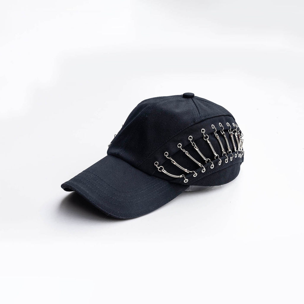 INSIDE OUT Snakebone Clipped Double-Layered Cap