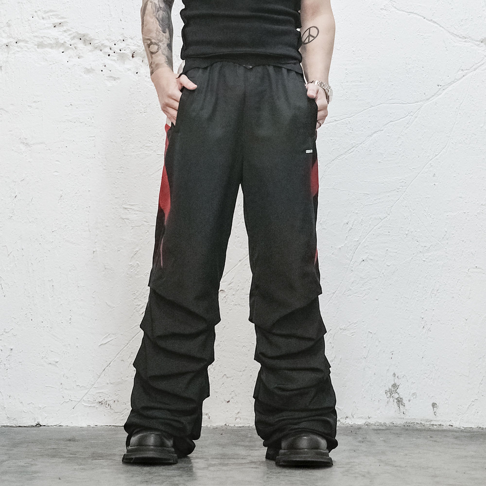 UNDERWATER Bloodfang Ruched Oversized Sweatpants