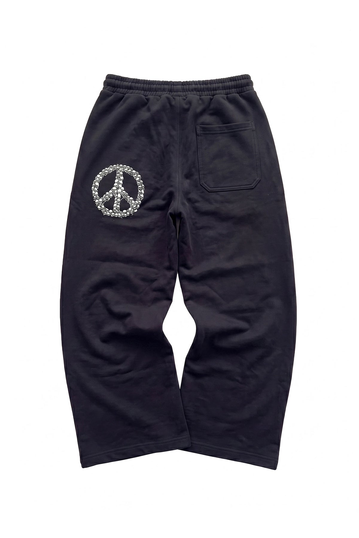 NOTHINGNESS WORLD Graffiti Script Baggy Sweatpants