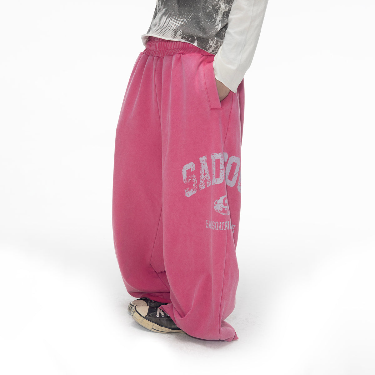 SADSOUP Washed Baggy Sweatpants