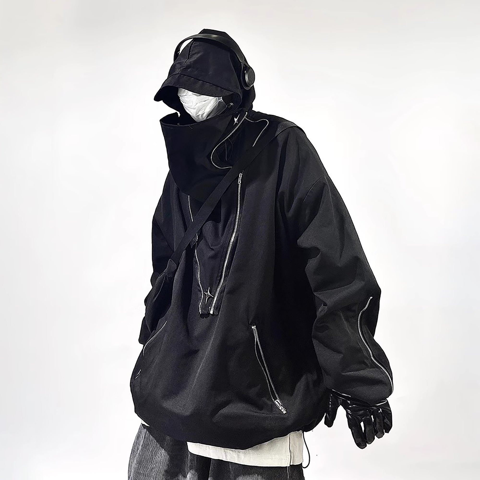 UUCSCC Utility Hooded Windbreaker Jacket