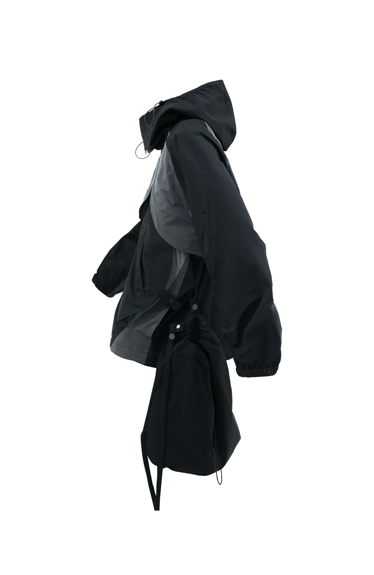 RELABEL Deconstructed Spliced Three-Way Outdoor Shell Jacket