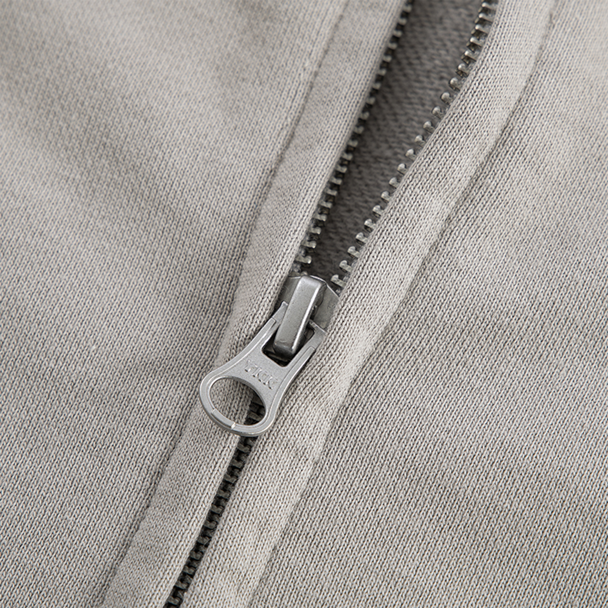 F2CE Embroidery Slogan Graphic Zip-Up Hoodie
