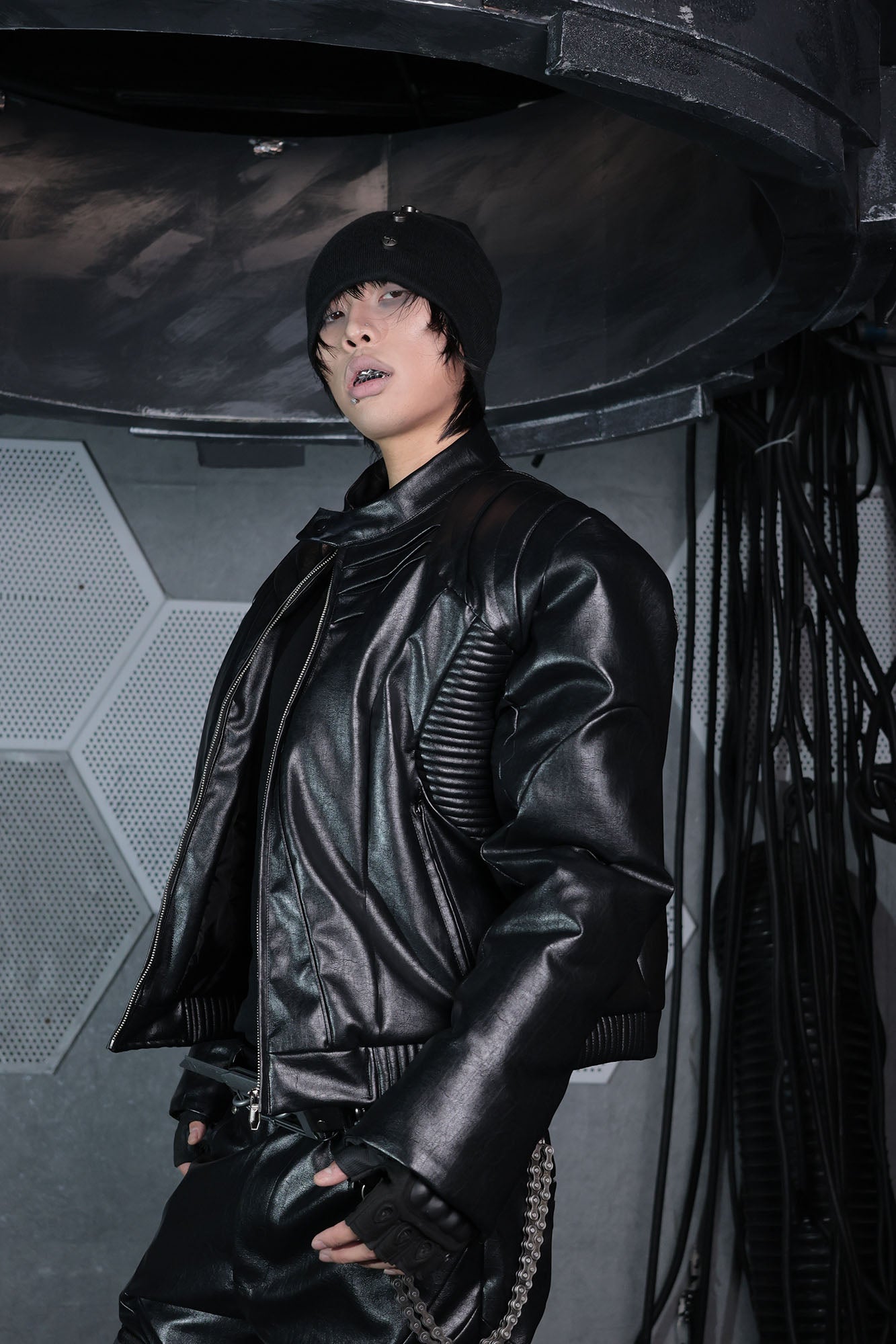 SSIN7 Armored Panel Bomber Jacket