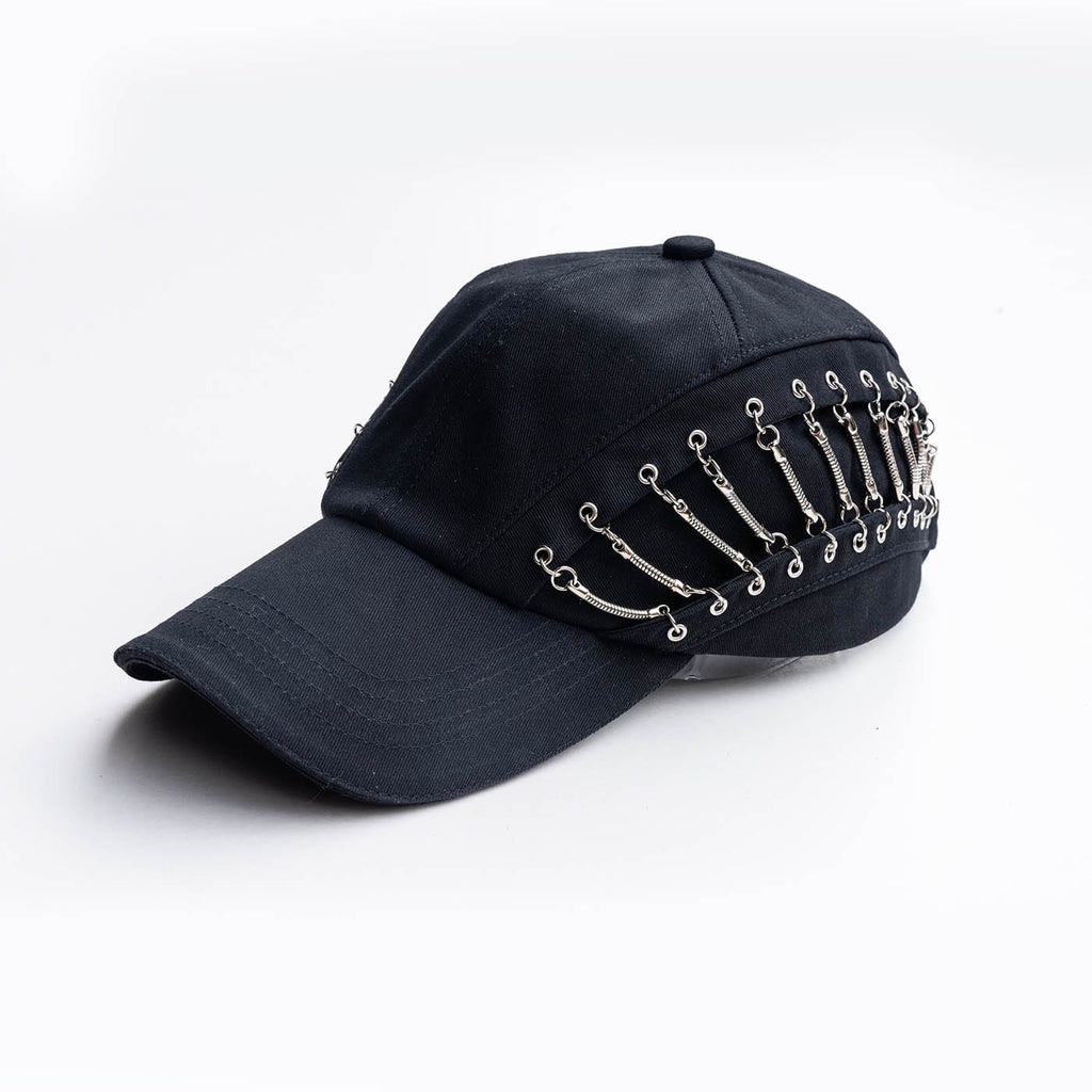 INSIDE OUT Snakebone Clipped Double-Layered Cap