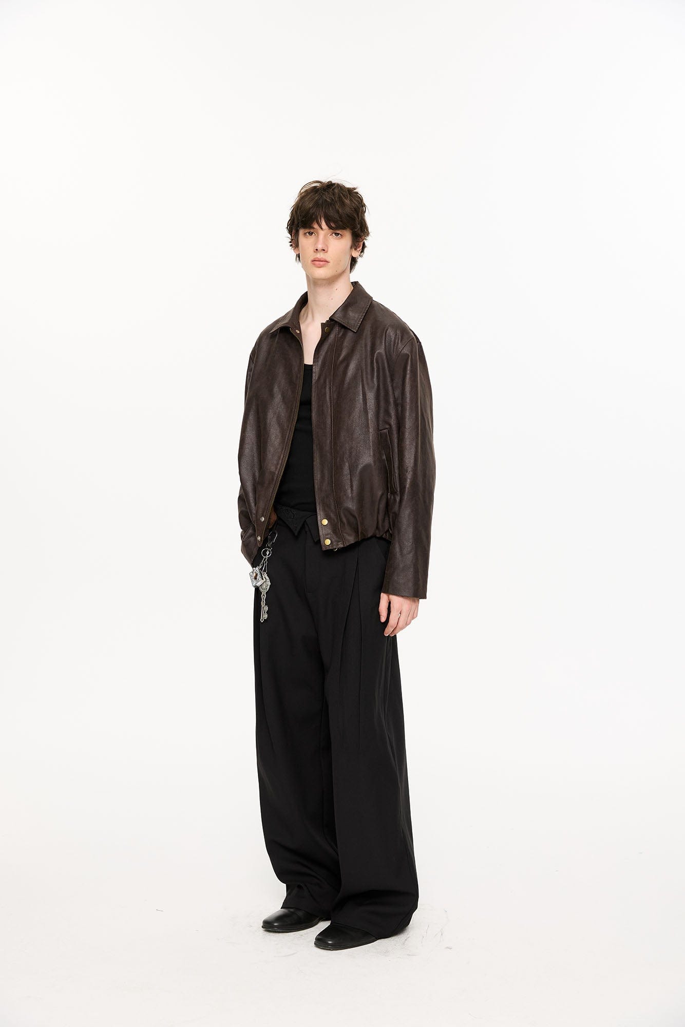 KREATE Floral-Lined Suede Bomber Jacket, premium urban and streetwear designers apparel on PROJECTISR.com, KREATE