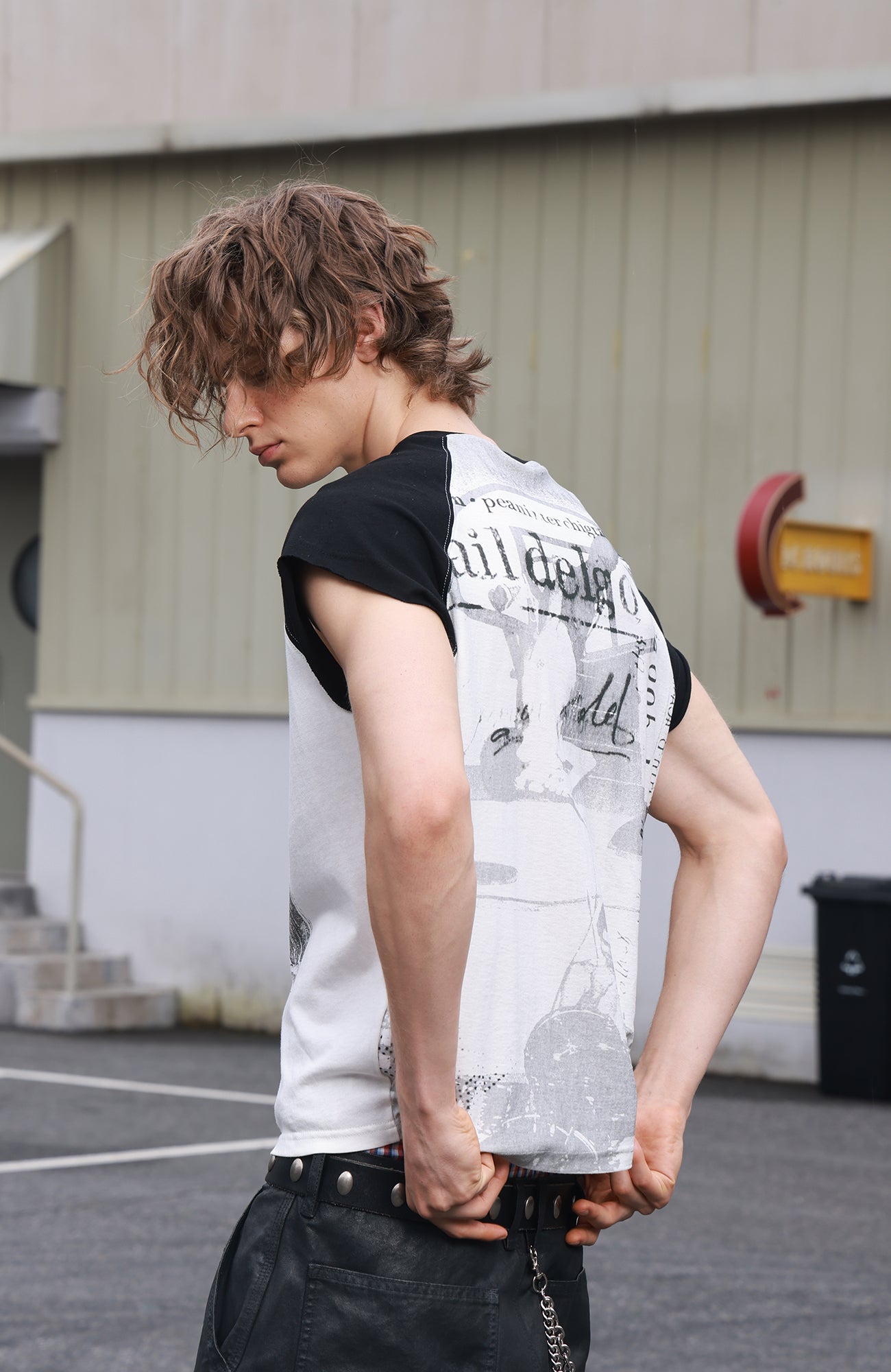 SAVAGEGROWTHWORLD Washed Rockstar Raglan T-Shirt