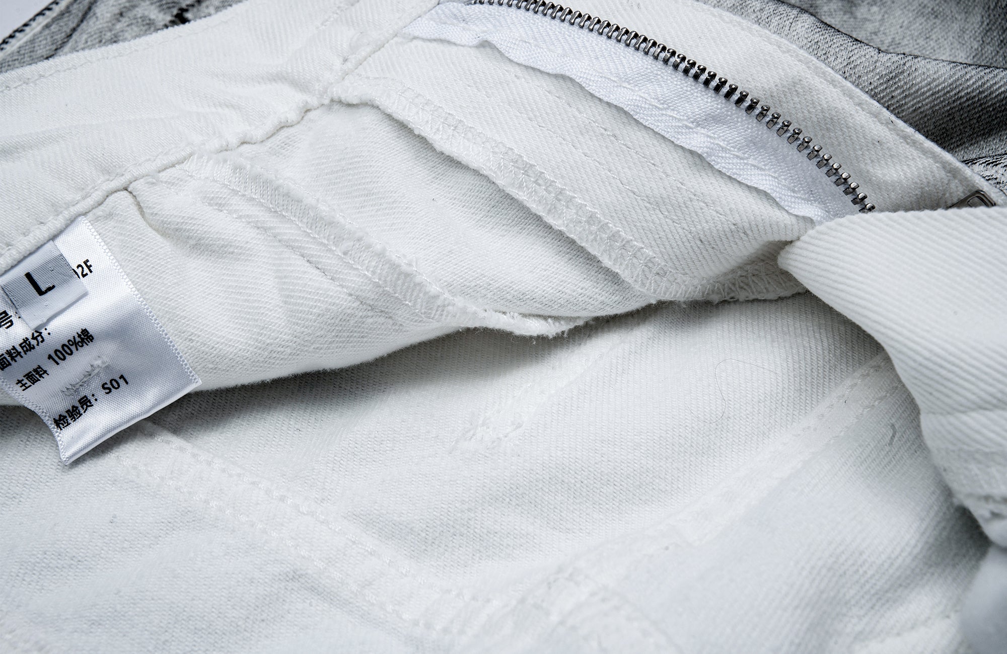 MOGONGSHE Dusty Washed Baggy Jeans