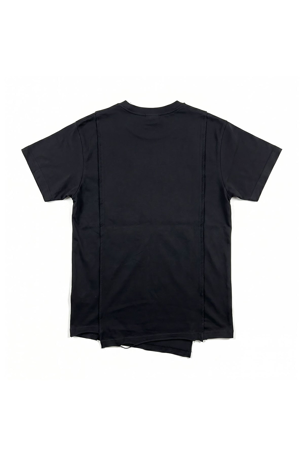 NOTHINGNESS WORLD Distressed Wormhole Graphic Boxy Tee