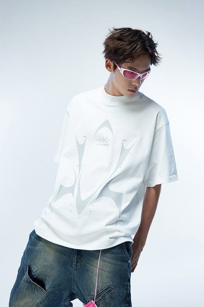 WHISTLEHUNTER Diamond Trimmed T-Shirt, premium urban and streetwear designers apparel on PROJECTISR.com, WHISTLEHUNTER
