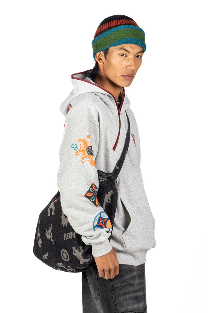 NERHI Contrast Knit Balaclava