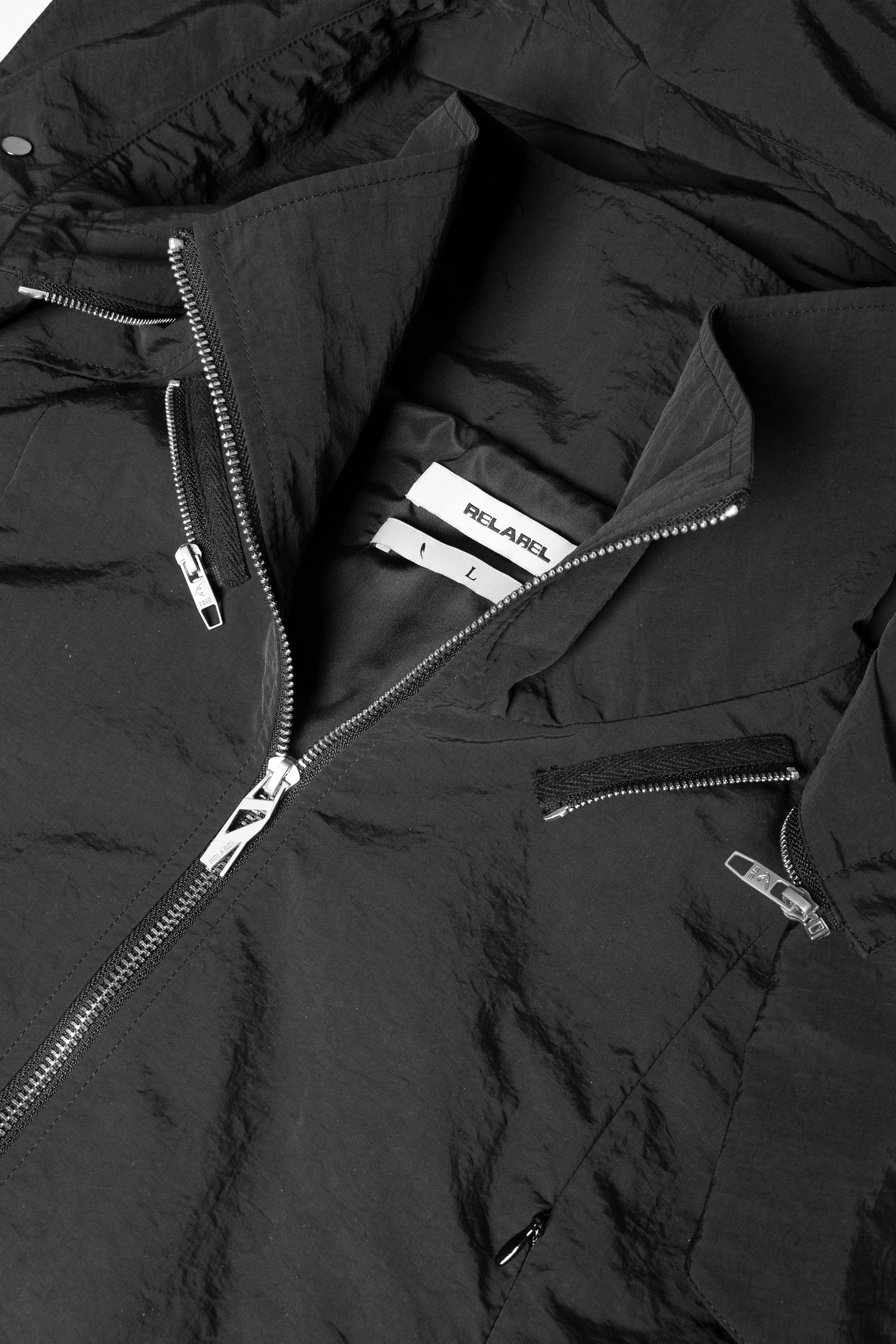 RELABEL Detachable Throughout Zipper Hoodie Jacket