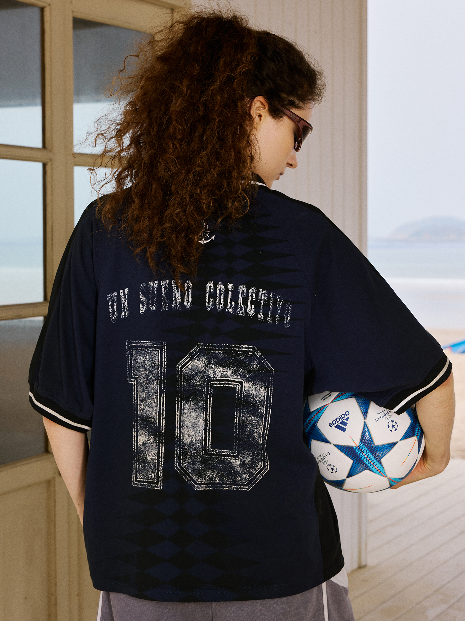 IN EXISTENCE Washed Cotton Argentina Football Jersey