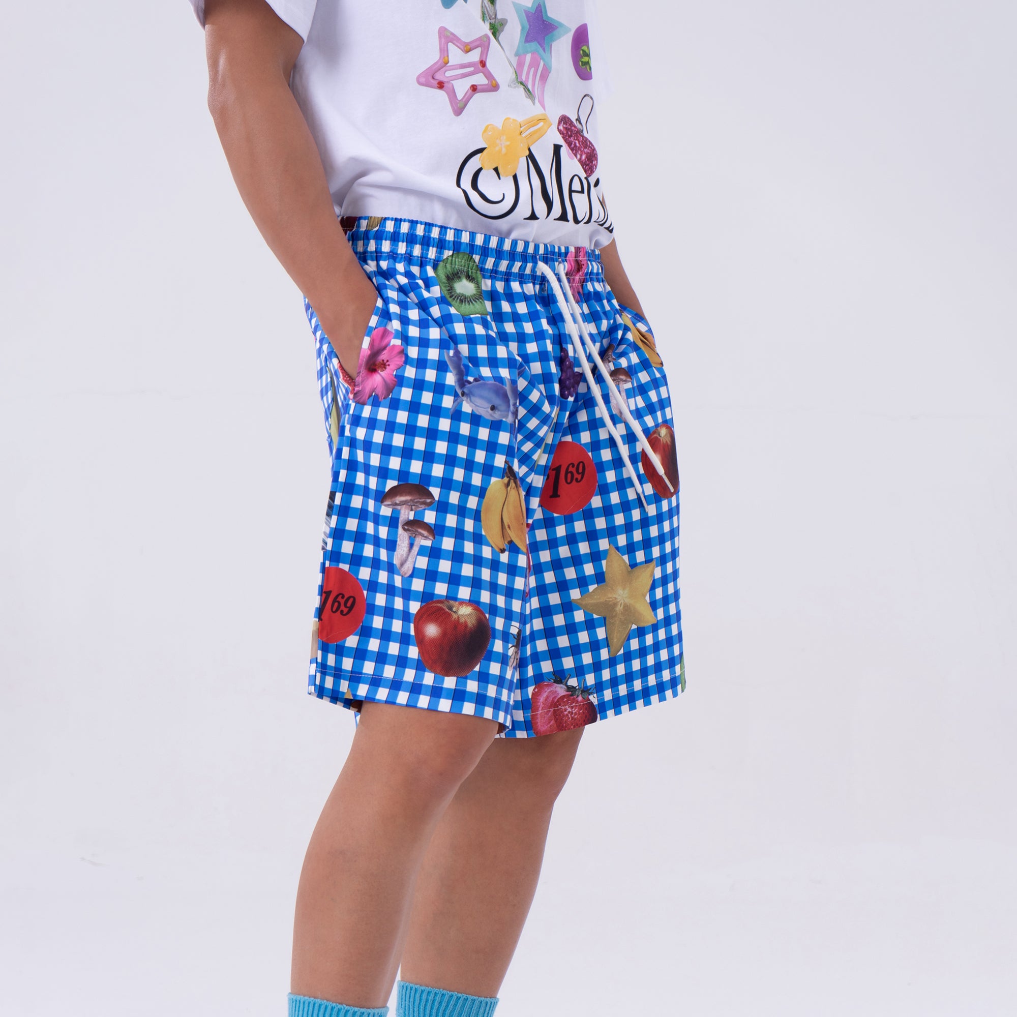 CLP Fruits Plaid Shorts