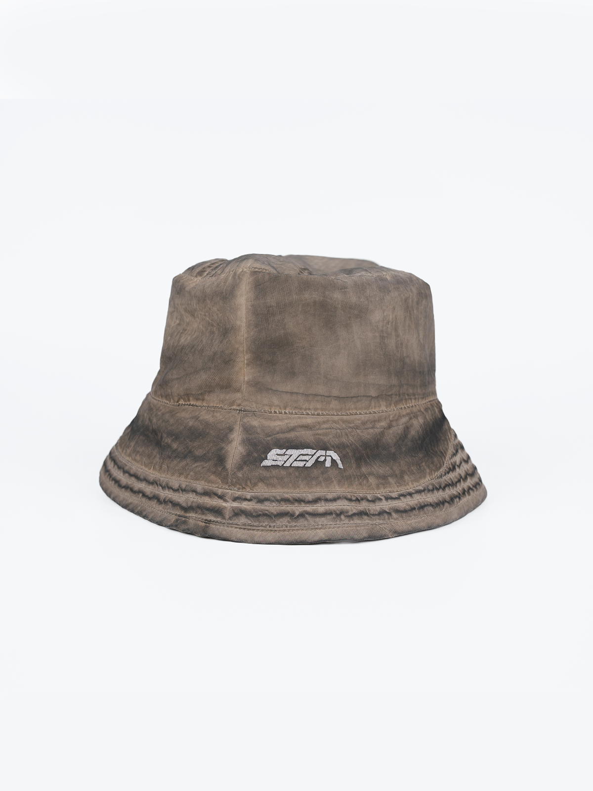 STEAM Washed Distressed Bucket Hat