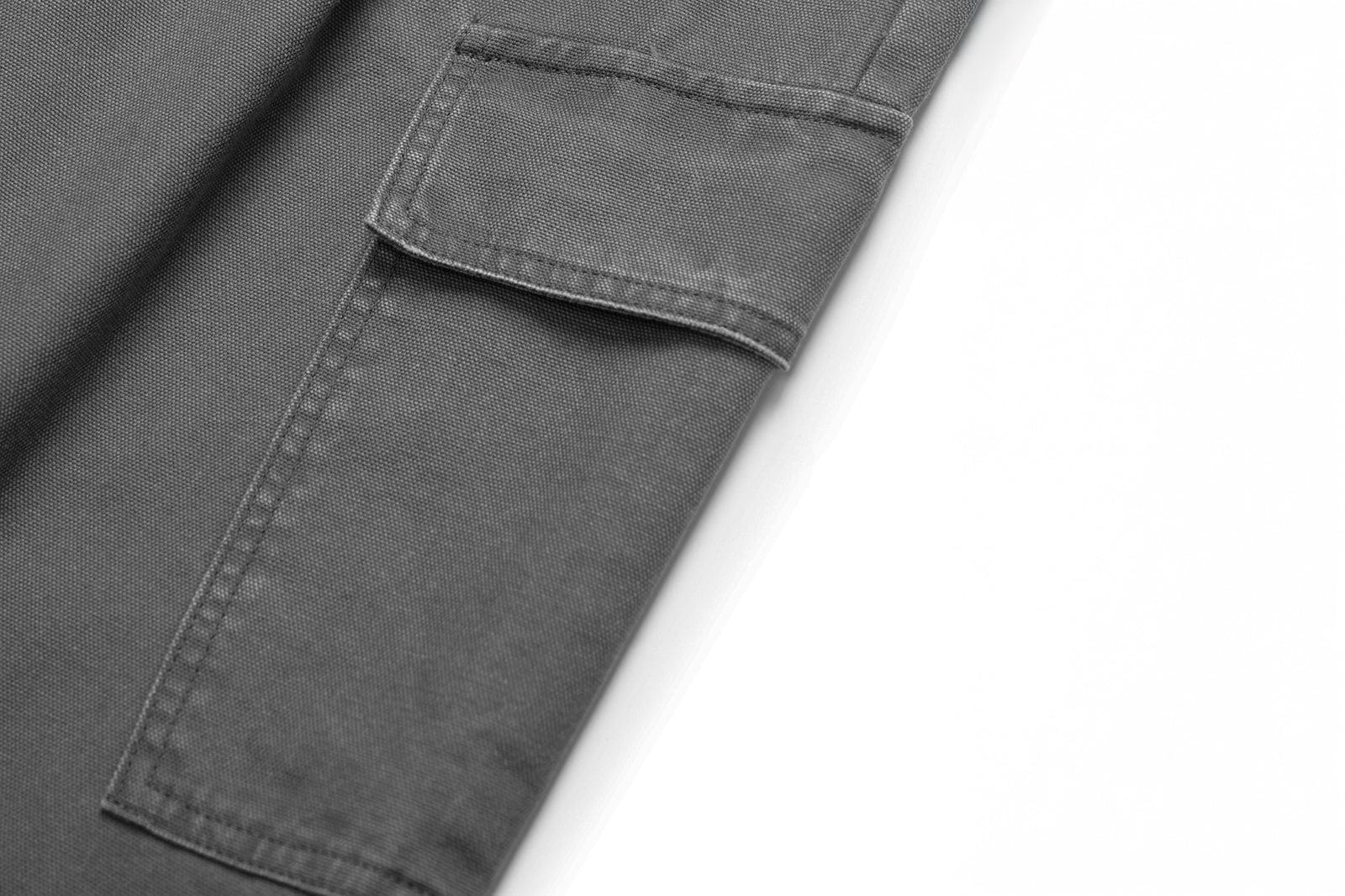 OKAYTHXBYE Pleated Utility Baggy Cargo Pants, premium urban and streetwear designers apparel on PROJECTISR.com, OKAYTHXBYE