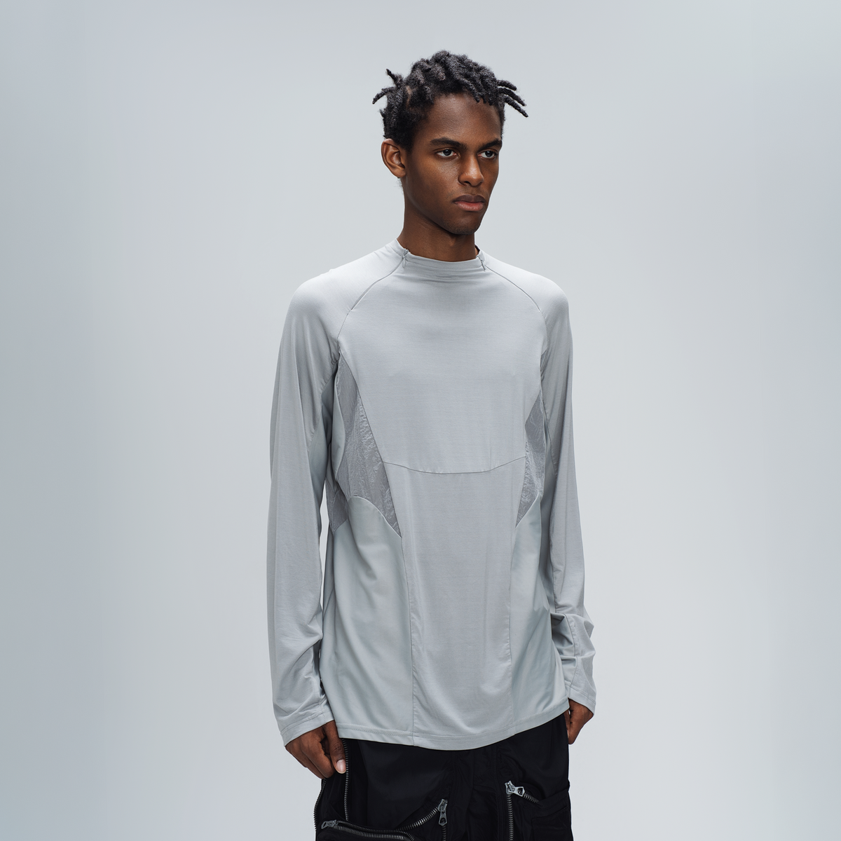 STEAM Paneled Quick-Dry Outdoor Long-Sleeve Tee