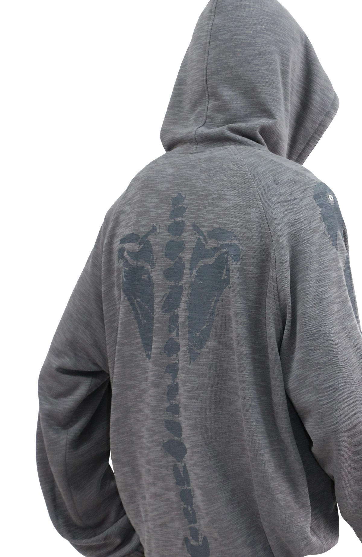 RELABEL Bone Mapping Full-Print Oversized Hoodie
