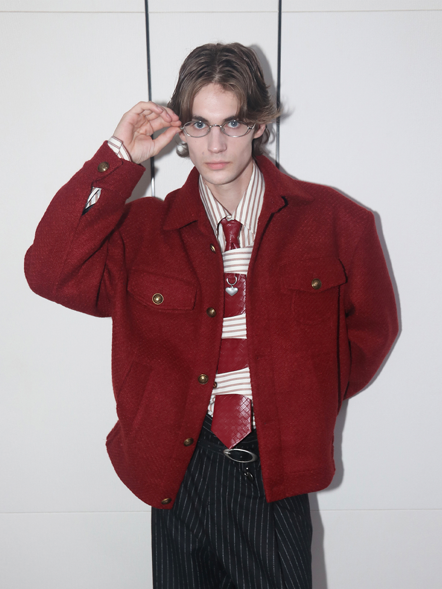 ASSEEN Classic Wool-Blend Jacket