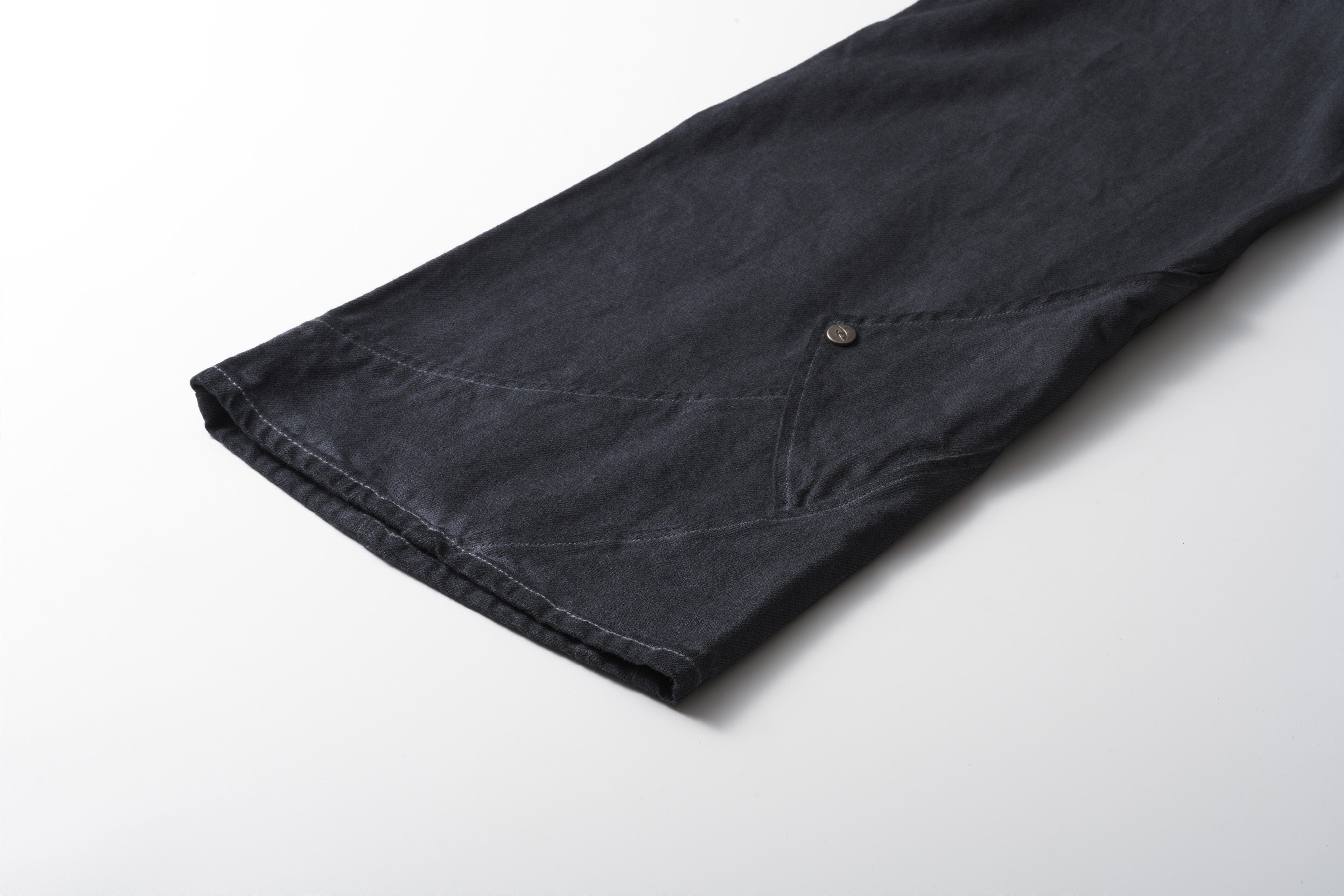 CATSSTAC Dyed Arc-Panel Wide-Leg Jeans, premium urban and streetwear designers apparel on PROJECTISR.com, CATSSTAC