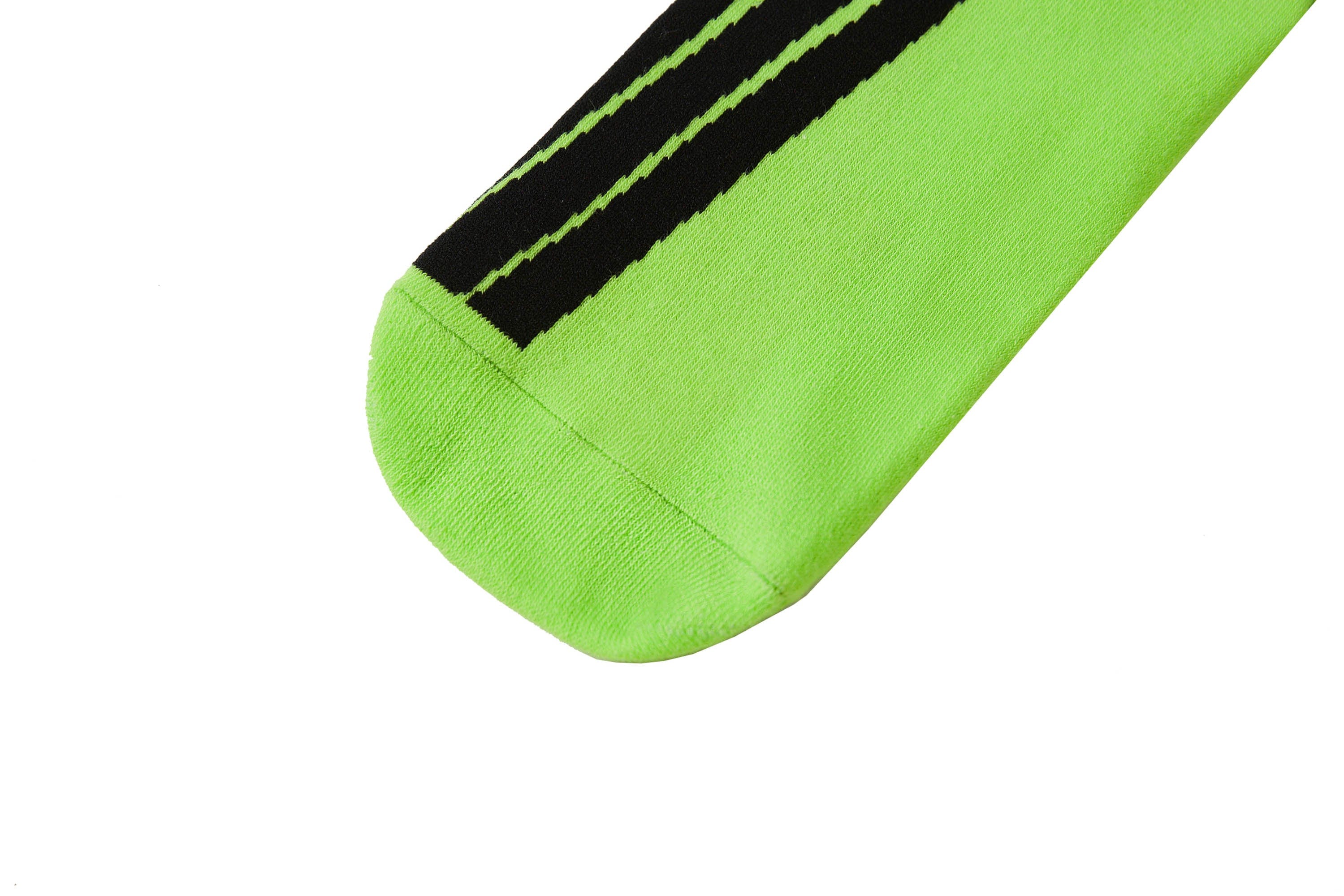 LOSTNFOUND Geometric Crew Socks Green, premium urban and streetwear designers apparel on PROJECTISR.com, LOSTNFOUND