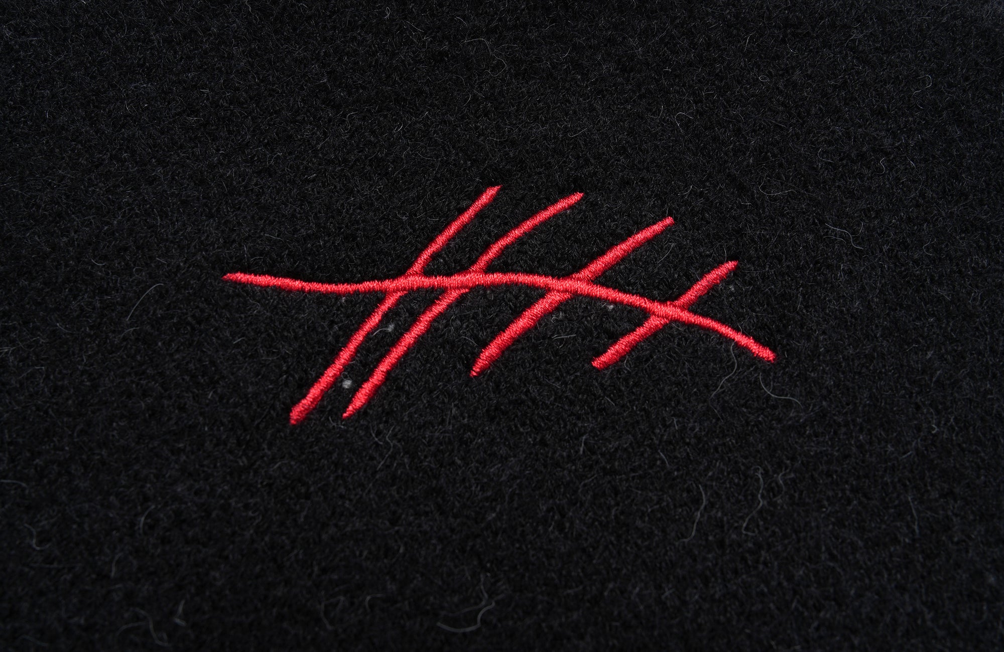 CLP Embroidered Patch Jacquard Cardigan