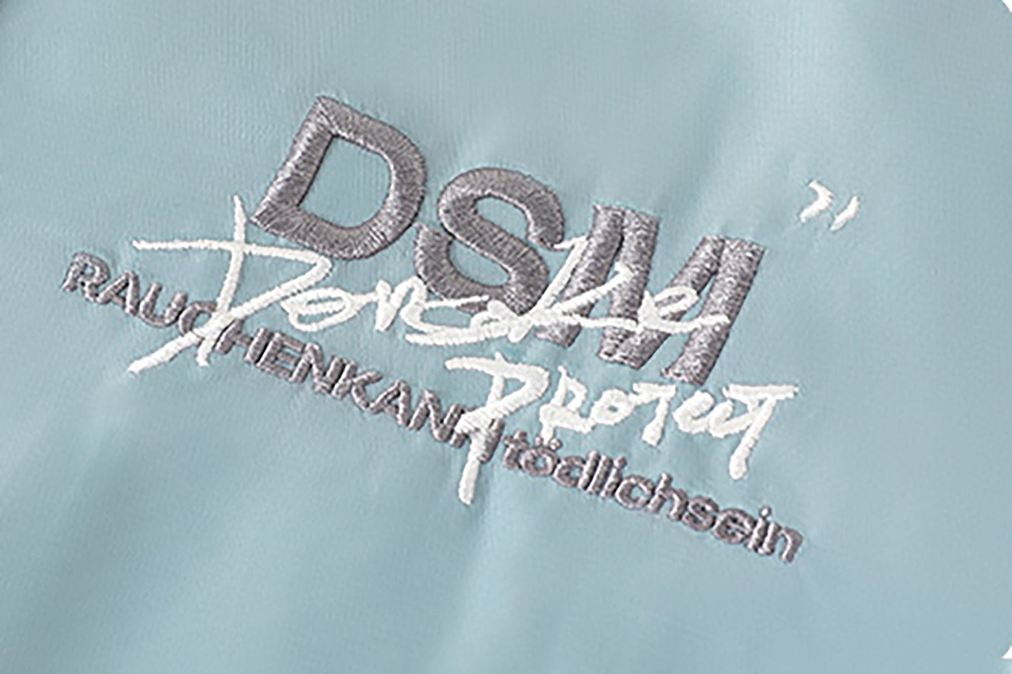 DONSMOKE Glossy Contrast Whipstitch Bomber Jacket, premium urban and streetwear designers apparel on PROJECTISR.com, DONSMOKE