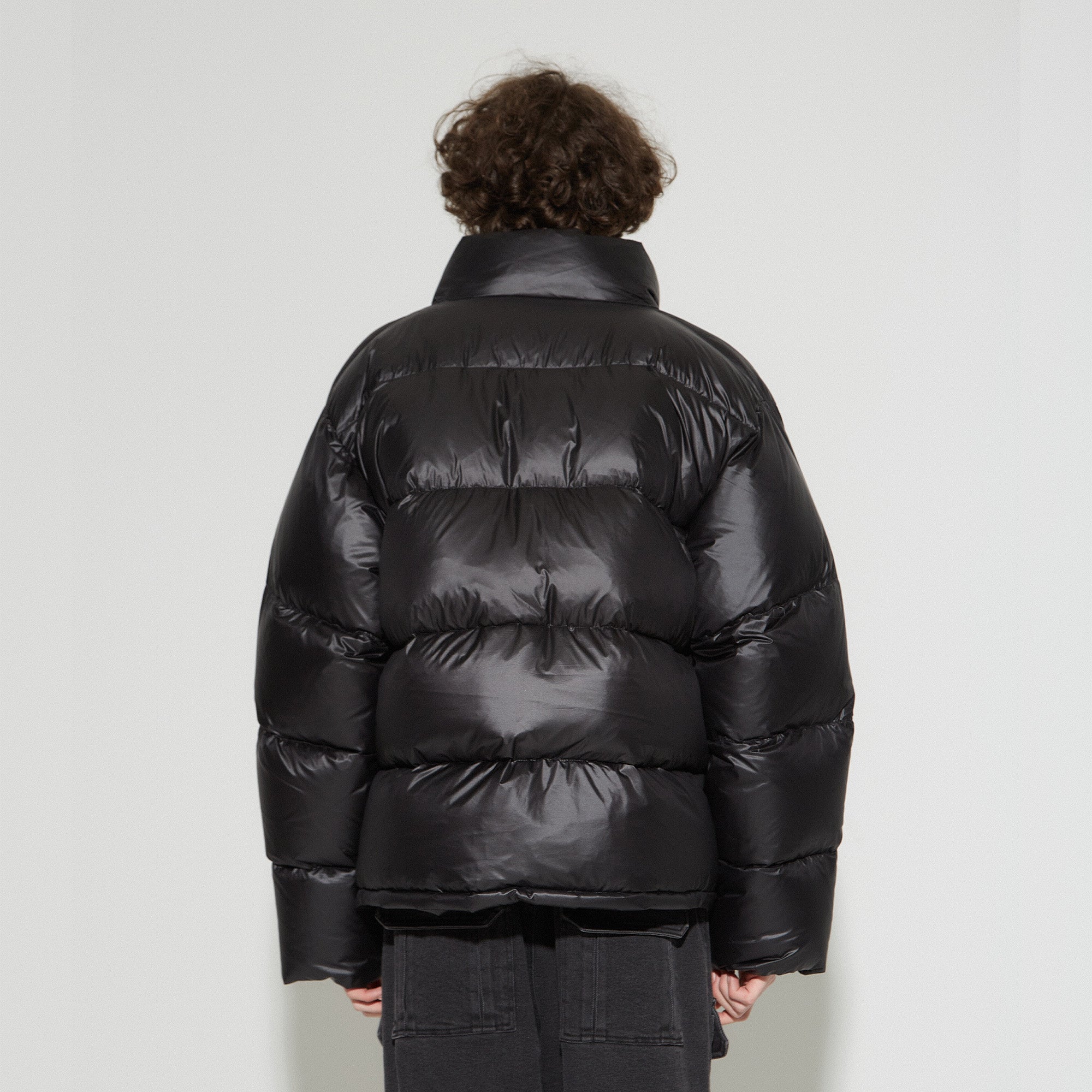 VANN VALRENCE Classic Stand-Collared Duck-Down Oversized Jacket