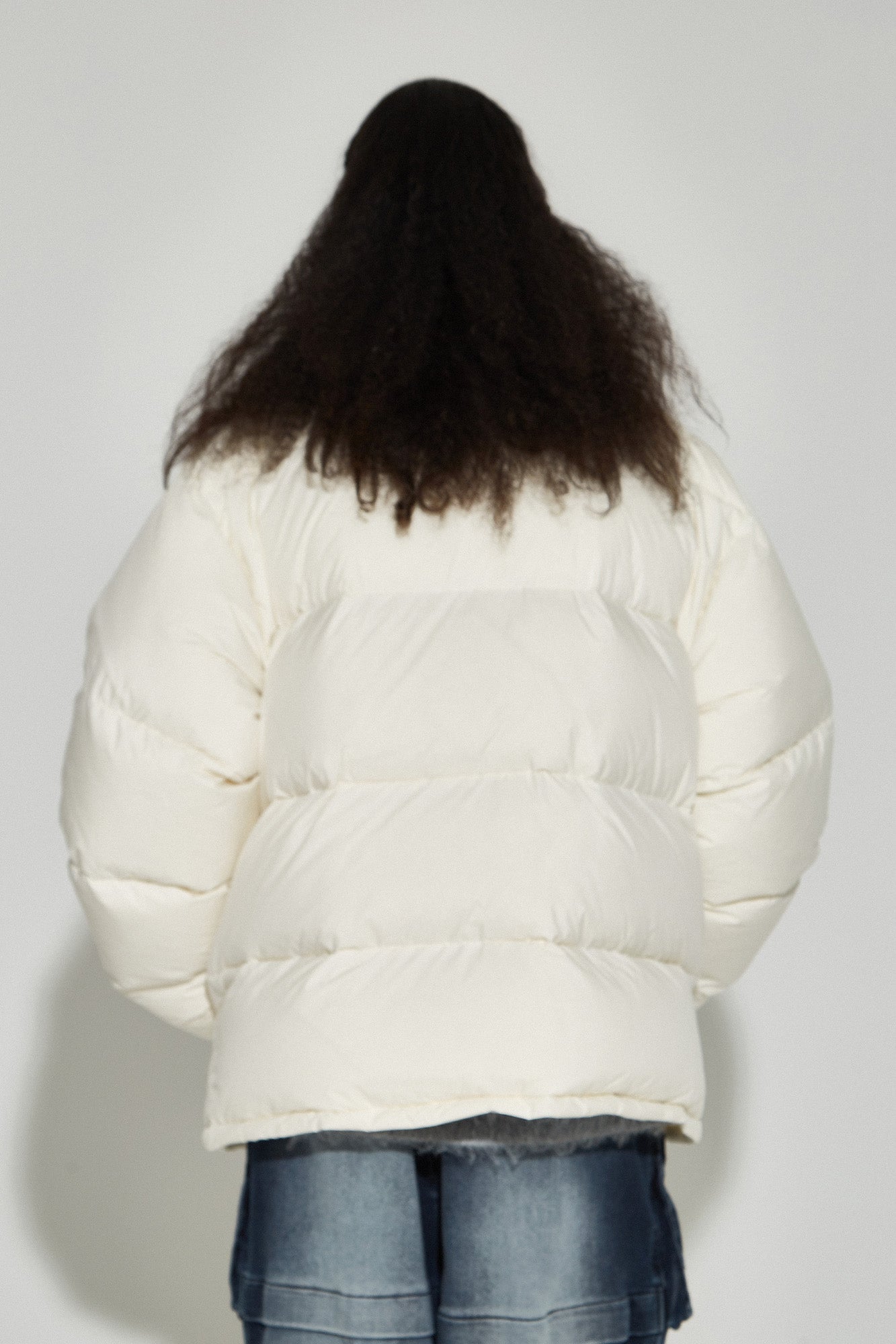 VANN VALRENCE Classic Stand-Collared Duck-Down Oversized Jacket