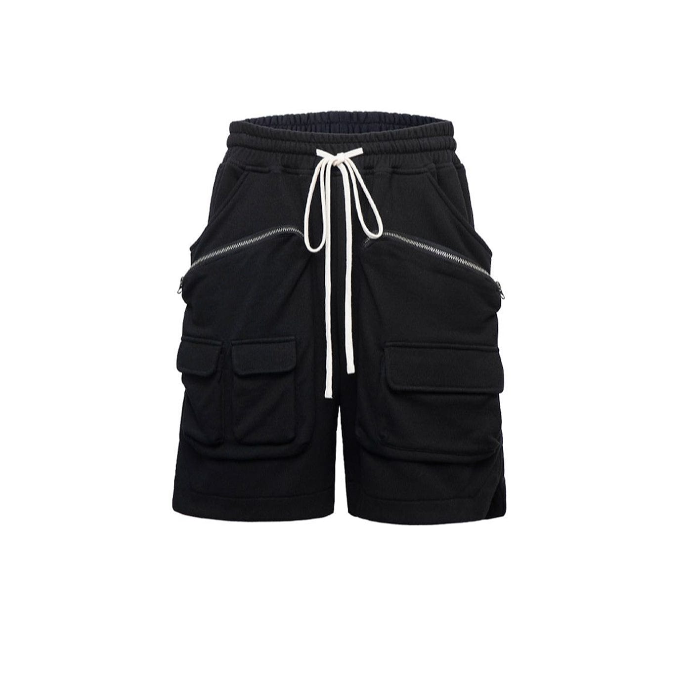 F2CE Modern Multi Pockets Zipper Shorts, premium urban and streetwear designers apparel on PROJECTISR.com, F2CE