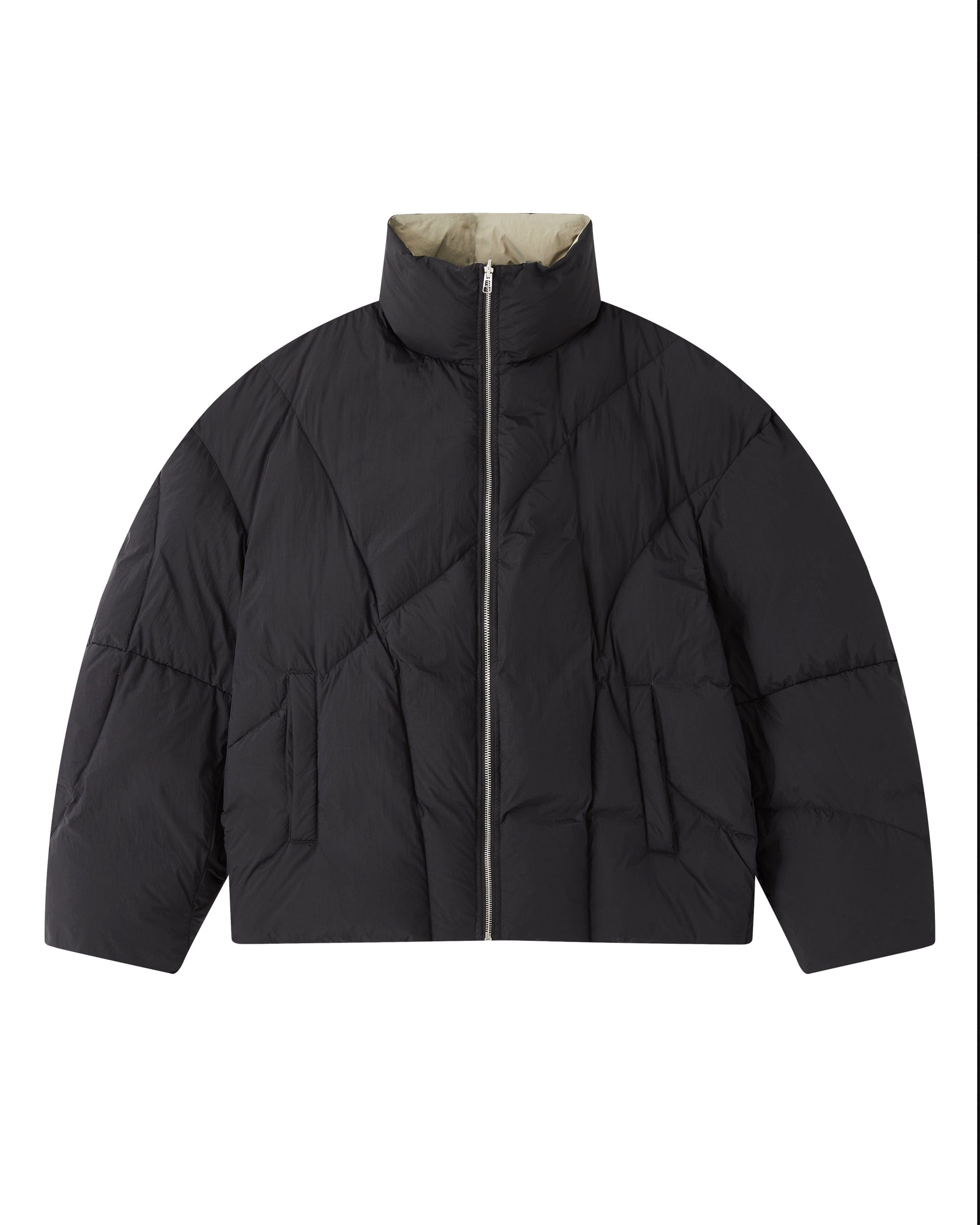 ORGANIC EMOTION Reversible Oversized Waterproof Down Jacket