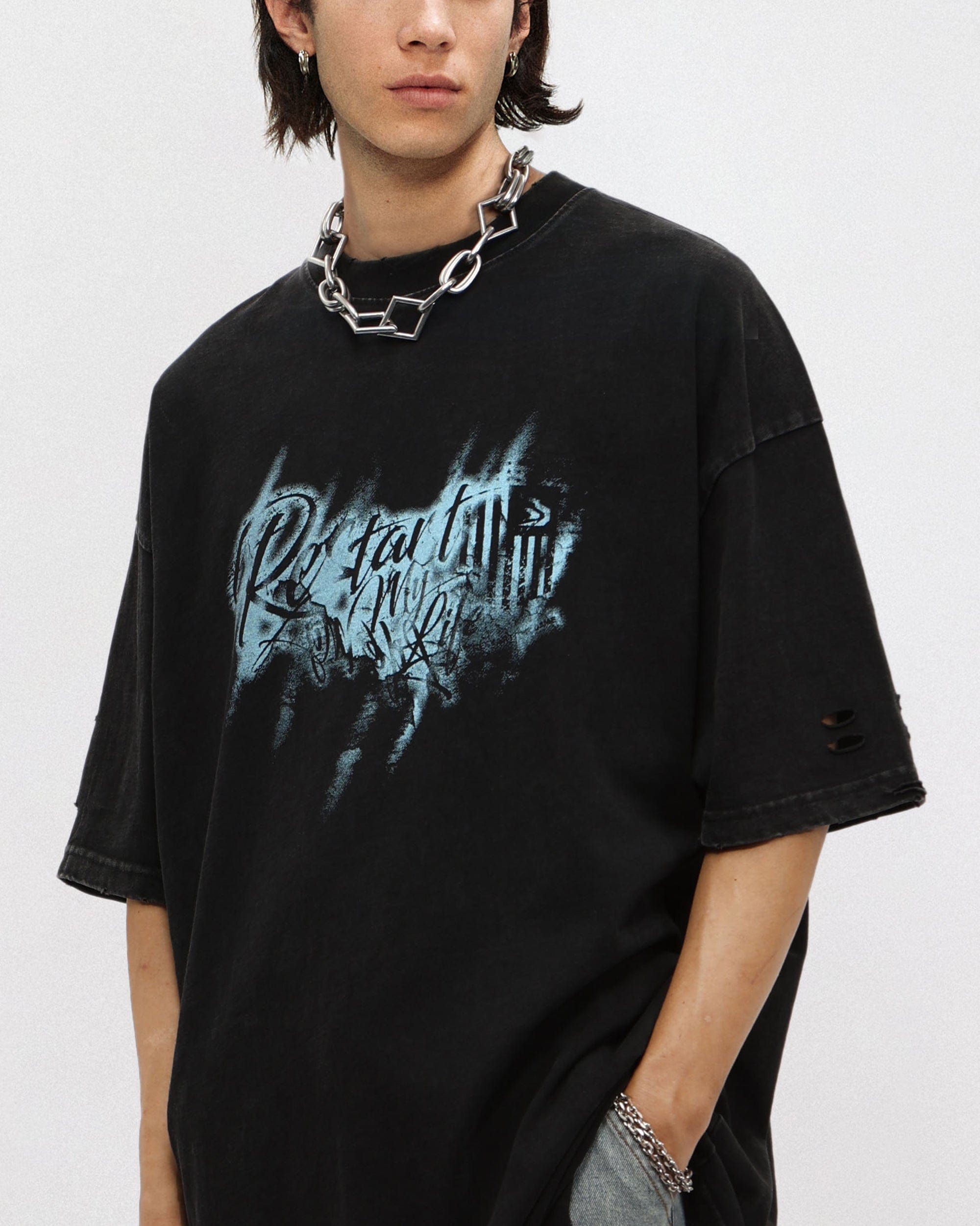 OVDY Restart Ripped T-Shirt