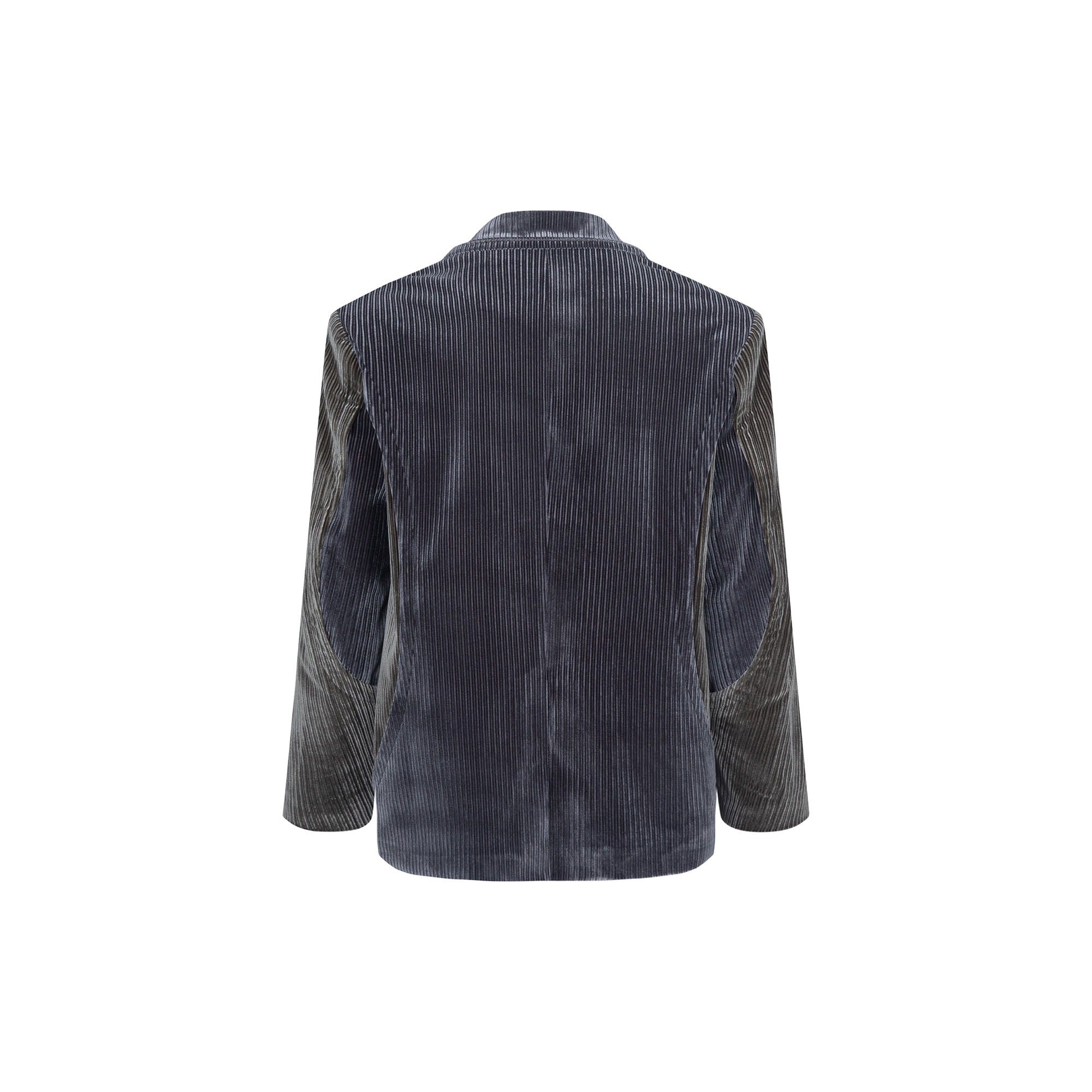 TUIMU Corduroy Contrast Panel Blazer, premium urban and streetwear designers apparel on PROJECTISR.com, TUIMU