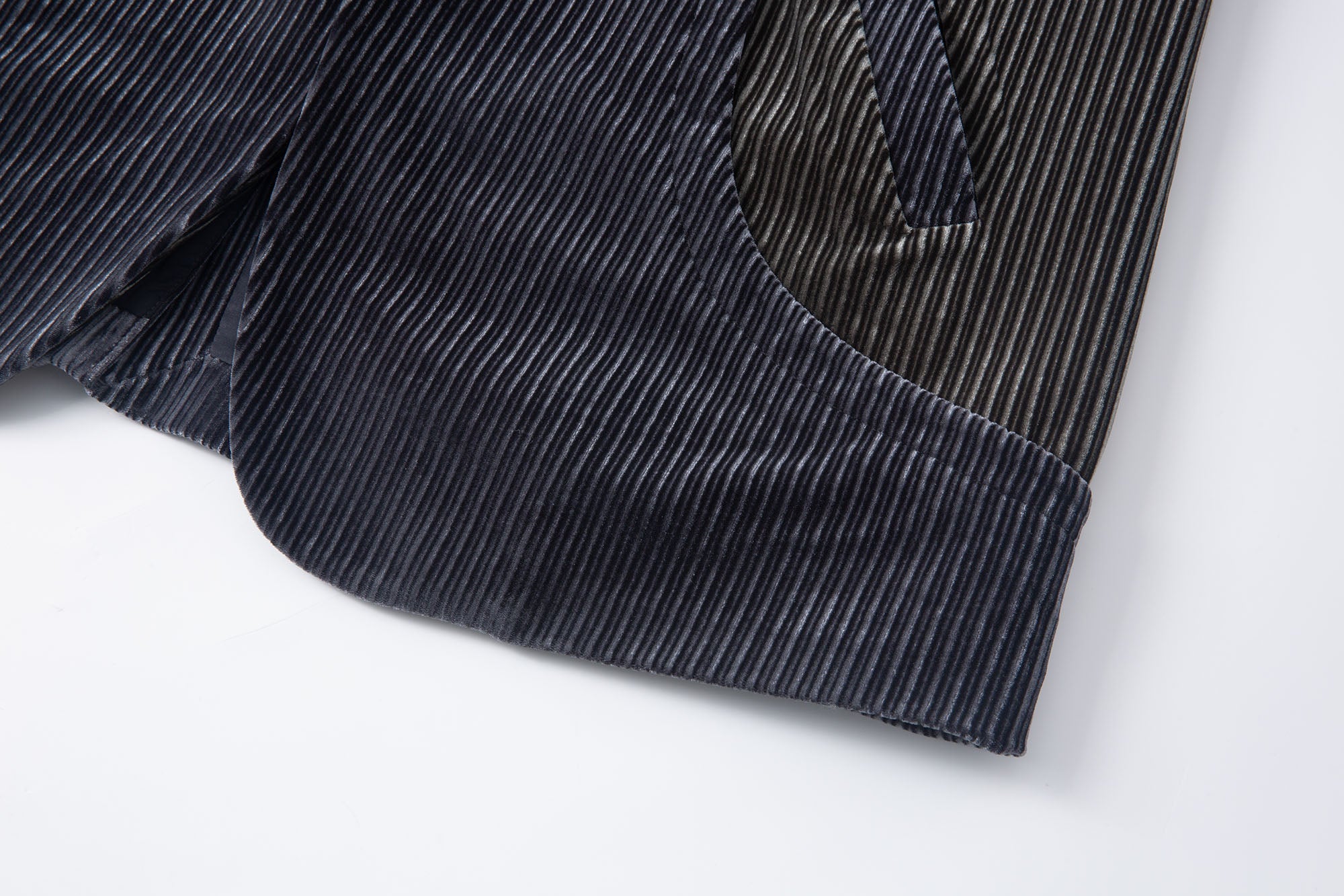 TUIMU Corduroy Contrast Panel Blazer, premium urban and streetwear designers apparel on PROJECTISR.com, TUIMU