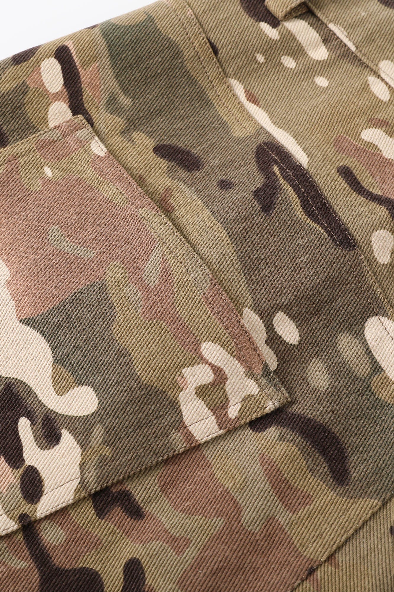 KREATE Camo Wide-Leg Pants