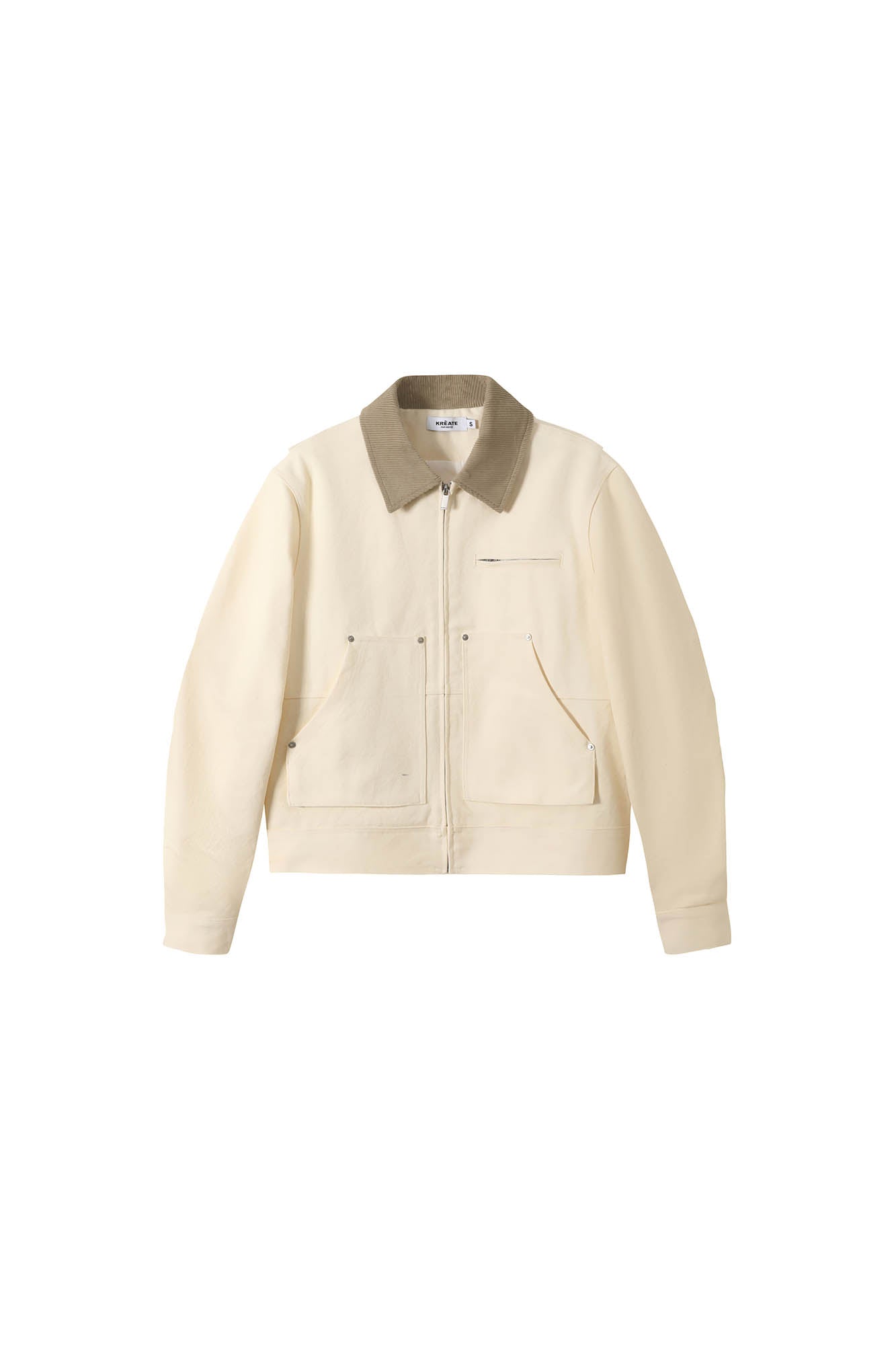 KREATE Retro Corduroy Collar Detroit Jacket