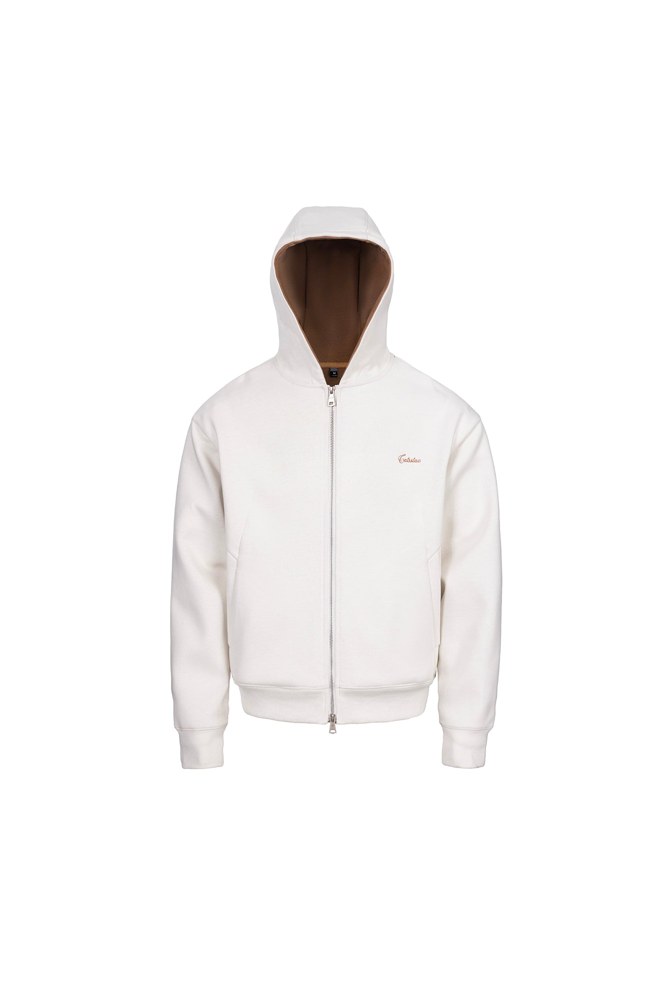 CATSSTAC Essential Embroidered LOGO Zip-Up Hoodie
