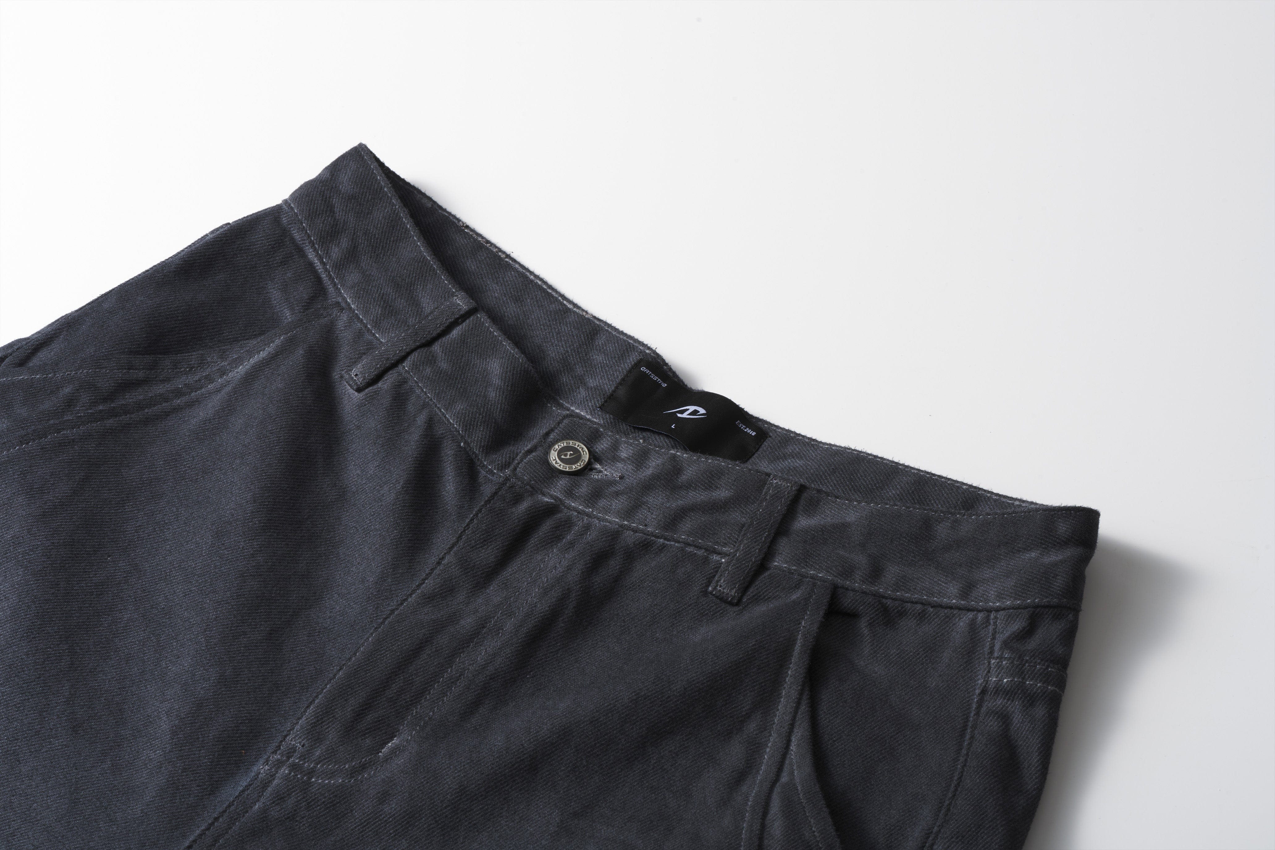 CATSSTAC Dyed Arc-Panel Wide-Leg Jeans, premium urban and streetwear designers apparel on PROJECTISR.com, CATSSTAC
