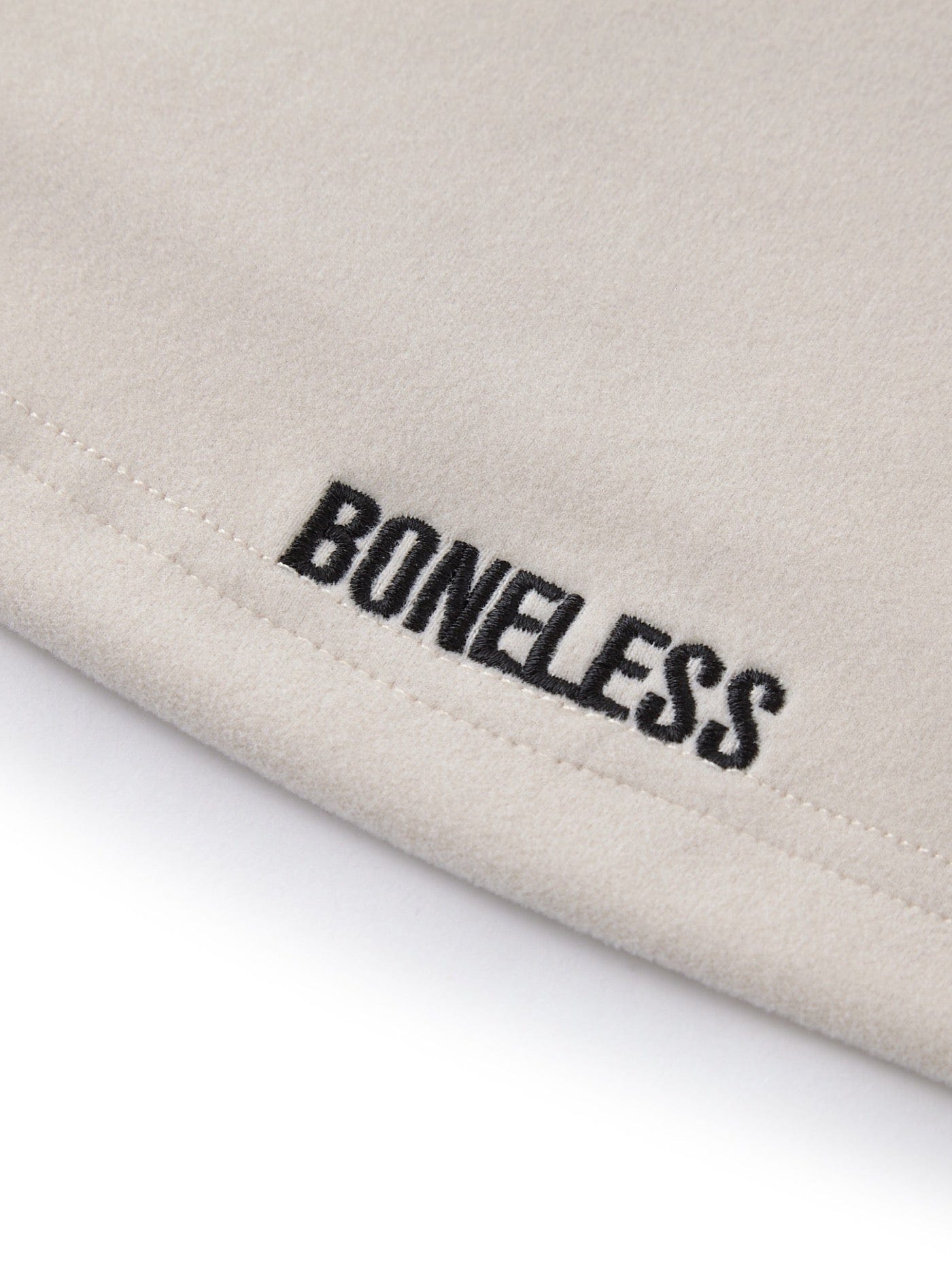 BONELESS Embroidered Logo Turtleneck L/S Tee, premium urban and streetwear designers apparel on PROJECTISR.com, BONELESS