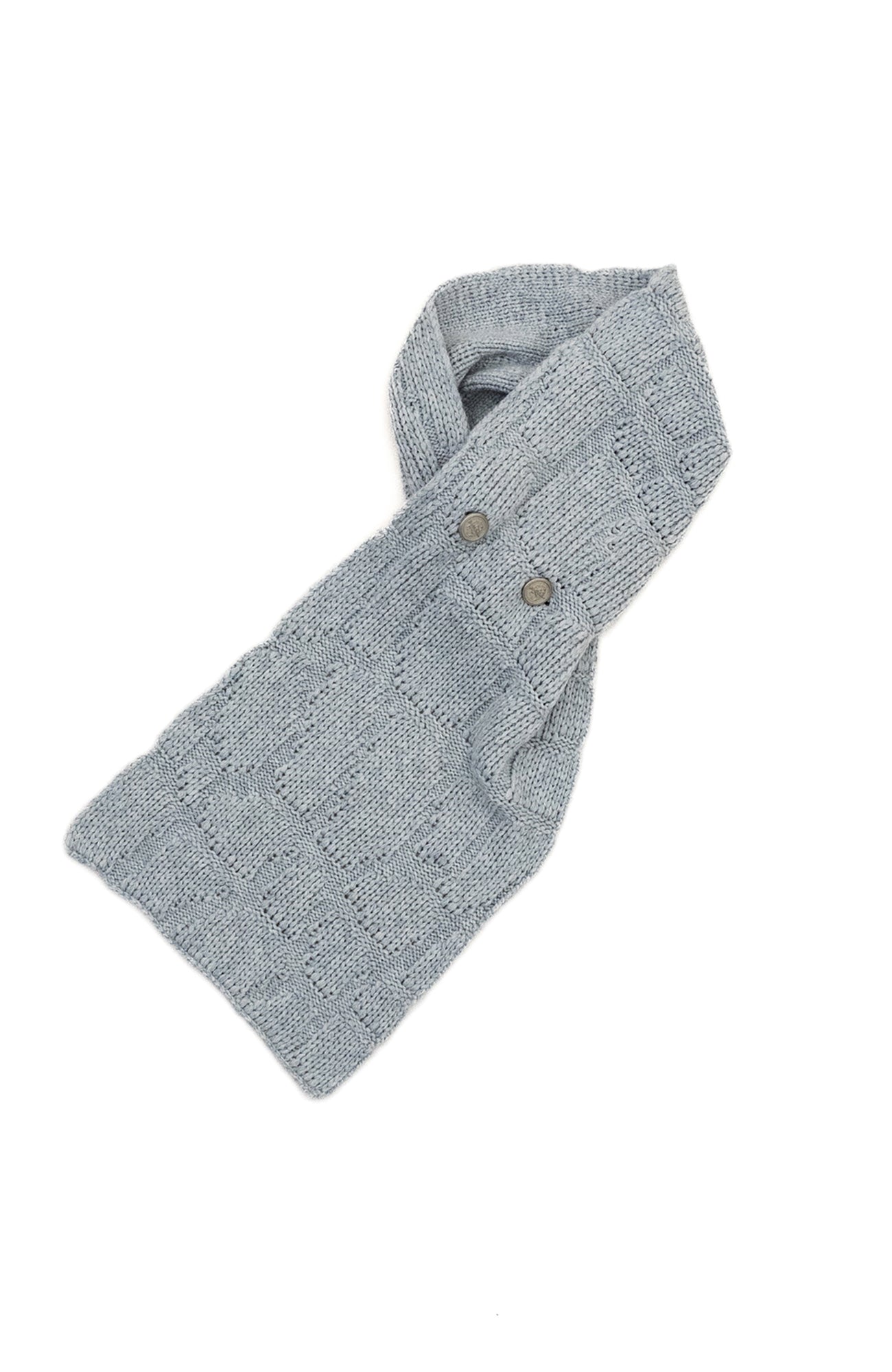 IN EXISTENCE Convertible Coin-Embellished Wool-Blend Scarf, premium urban and streetwear designers apparel on PROJECTISR.com, IN EXISTENCE