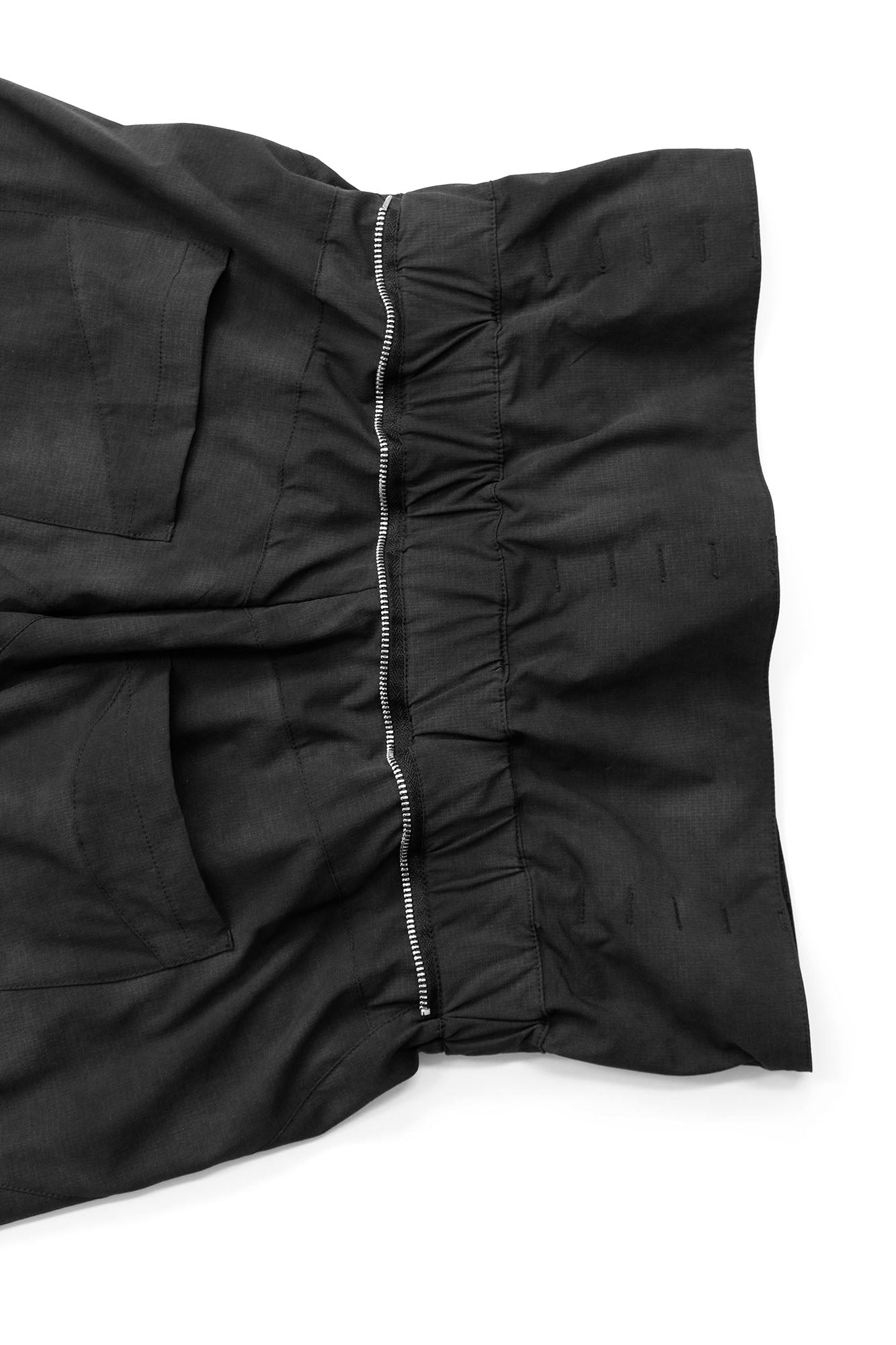 RELABEL Detachable Ruched Inverted Waist Cargo Pants, premium urban and streetwear designers apparel on PROJECTISR.com, RELABEL
