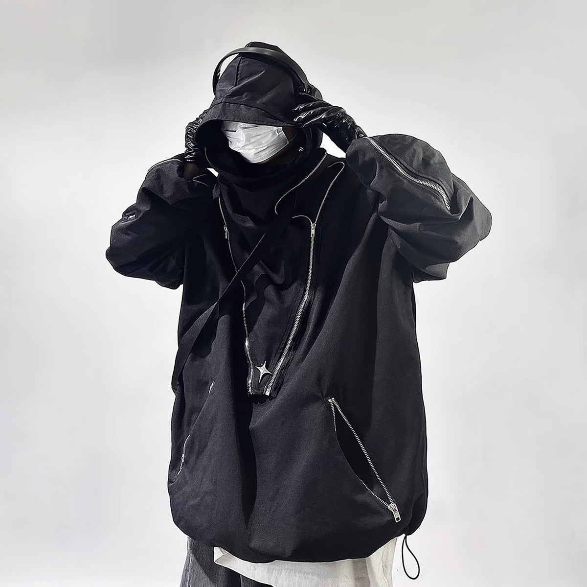 UUCSCC Utility Hooded Windbreaker Jacket