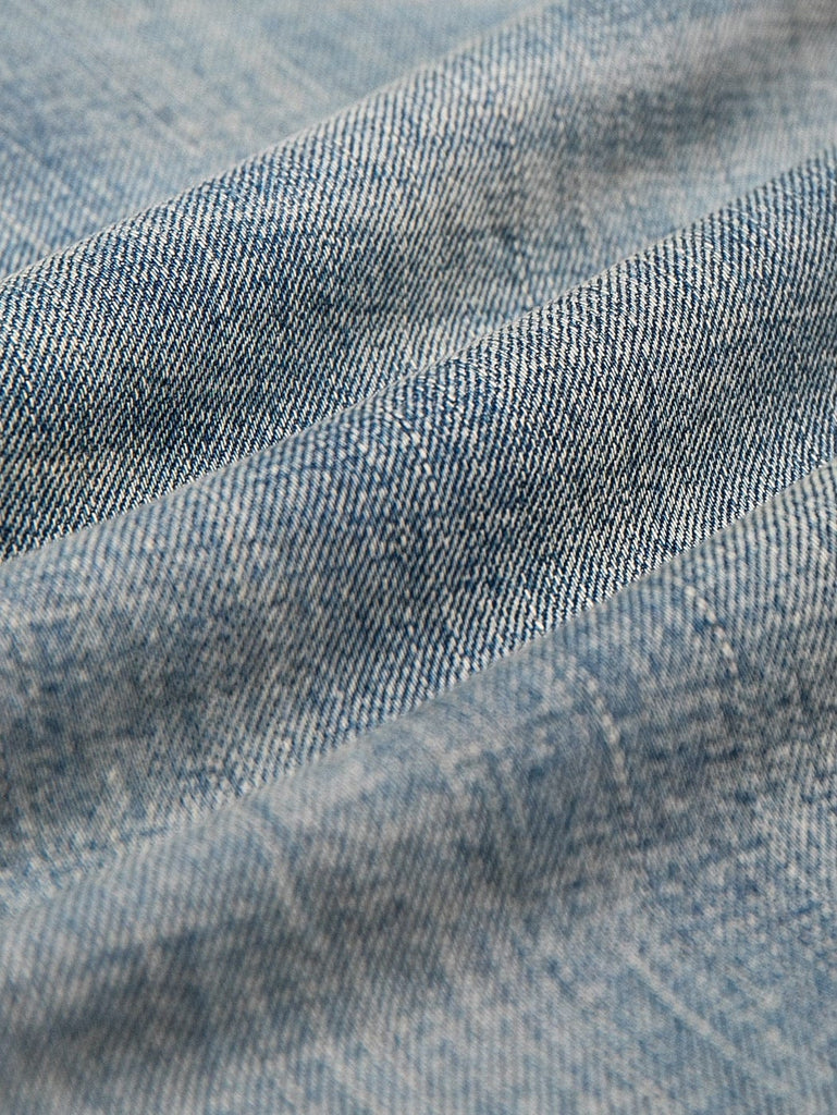 LEONSENSE Raw Edge Washed Flared Jeans, premium urban and streetwear designers apparel on PROJECTISR.com, LEONSENSE