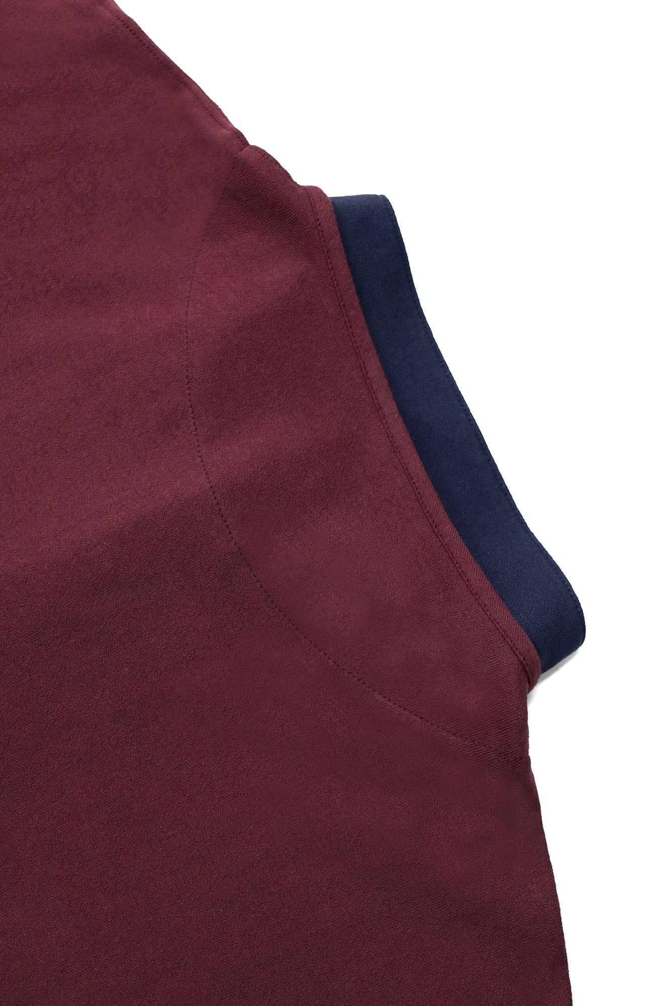 RELABEL Contrast Layered Henley Long-Sleeve Tee, premium urban and streetwear designers apparel on PROJECTISR.com, RELABEL