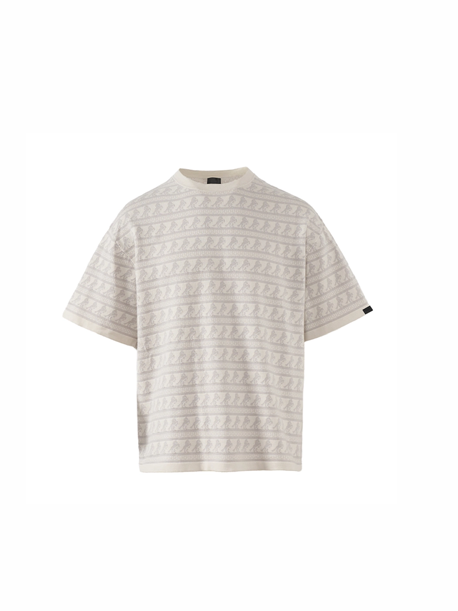 PMW Horse Jacquard Knitted T Shirt, premium urban and streetwear designers apparel on PROJECTISR.com, PMW