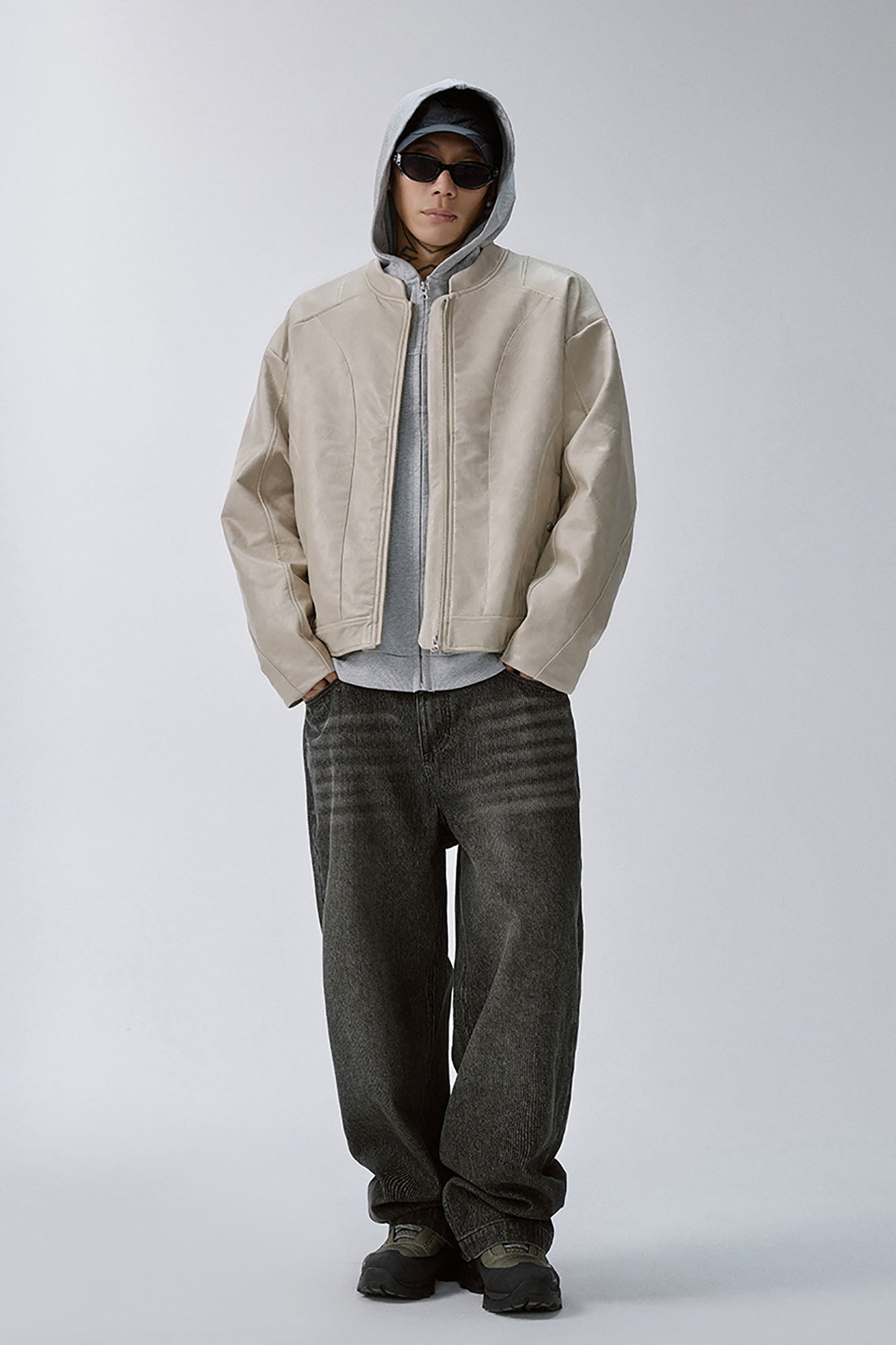 F2CE Retro Corduroy Logo Embroidery Straight-Leg Jeans, premium urban and streetwear designers apparel on PROJECTISR.com, F2CE