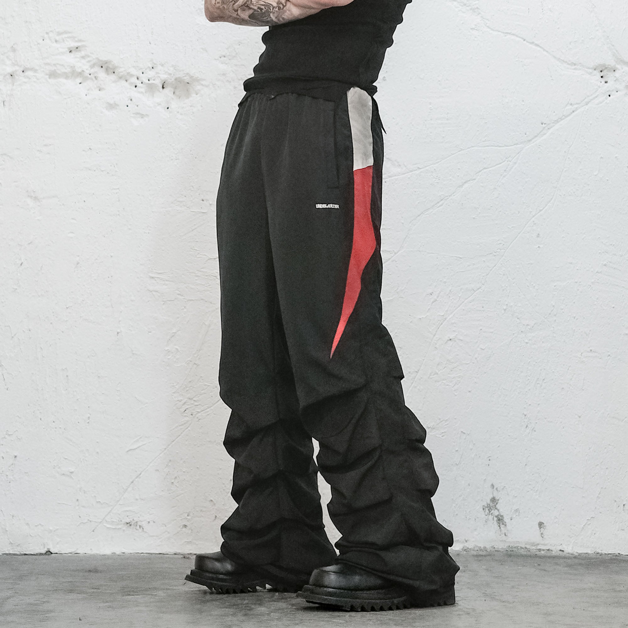 UNDERWATER Bloodfang Ruched Oversized Sweatpants