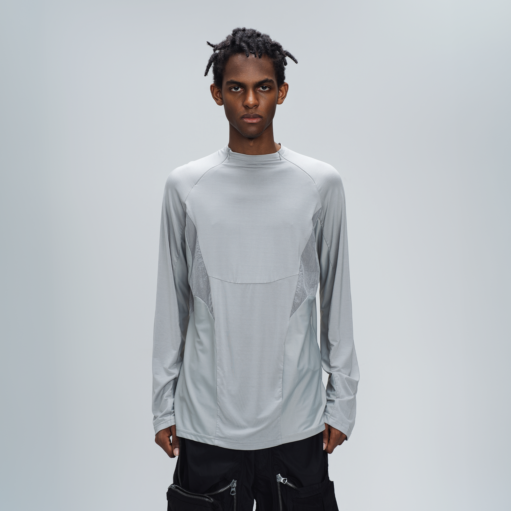 STEAM Paneled Quick-Dry Outdoor Long-Sleeve Tee